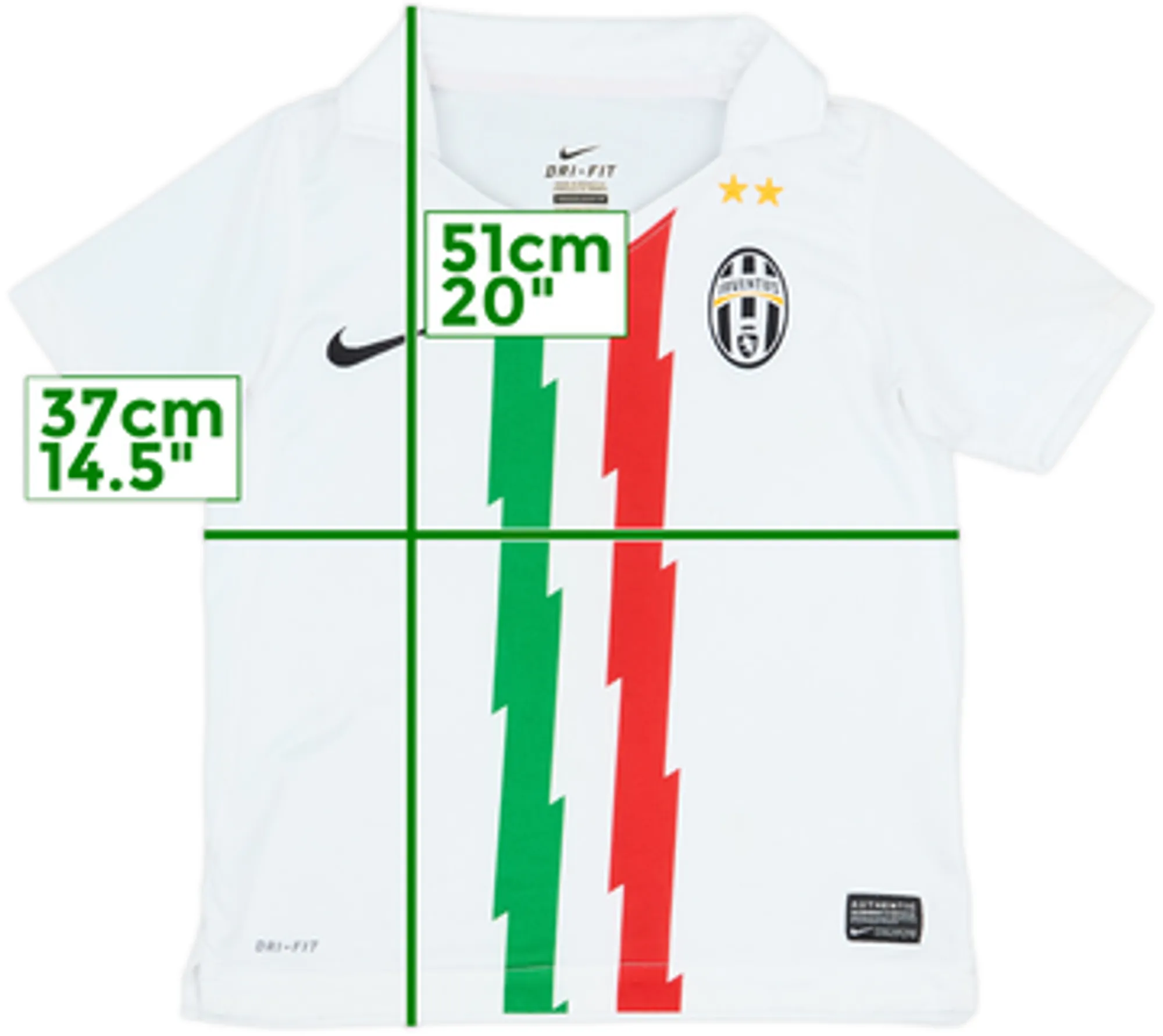 2010-12 Juventus Away Shirt - 7/10 - (6-7 Years)