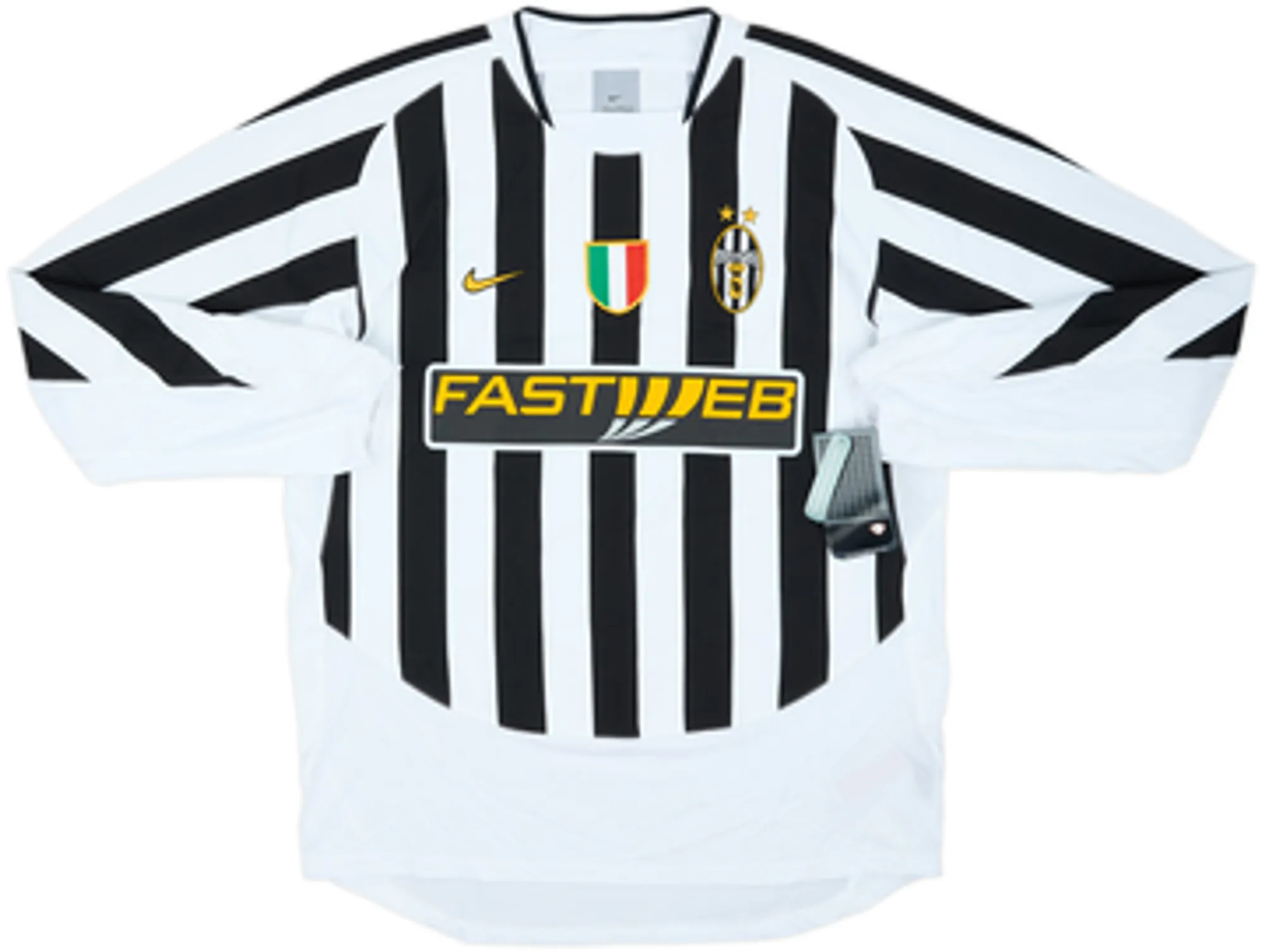 2003-04 Juventus Home L/S Shirt Conte #8 (L)