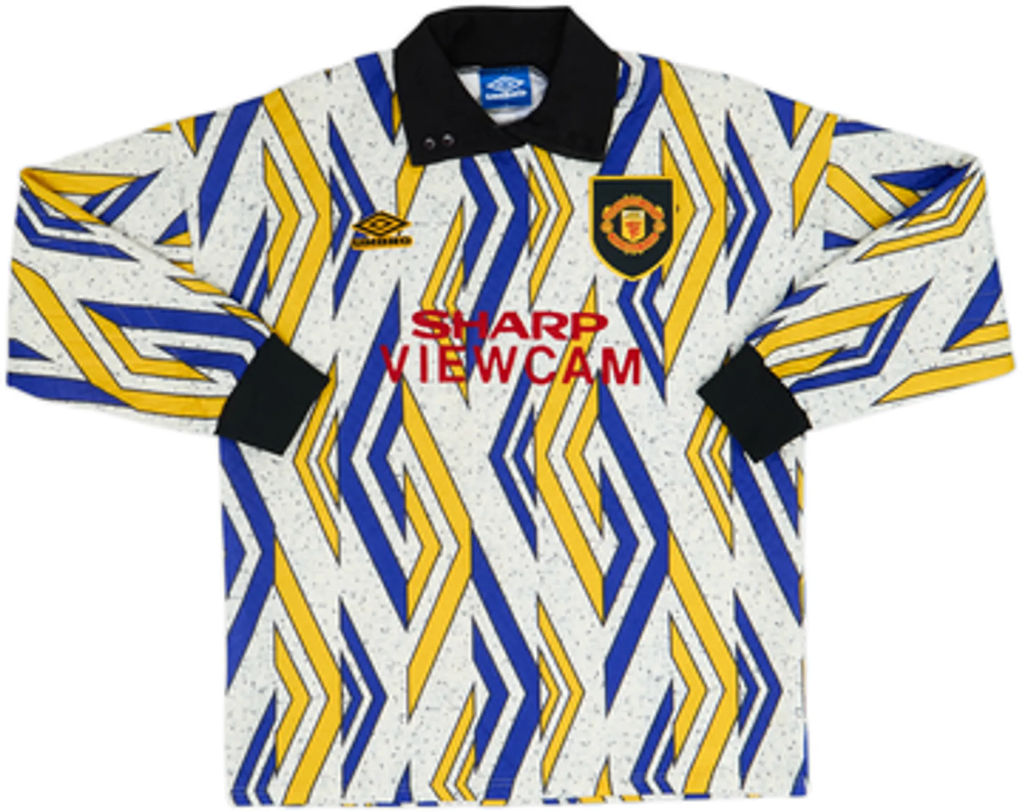 1993-94 Manchester United GK Shirt Schmeichel #1 - 9/10 - (L)