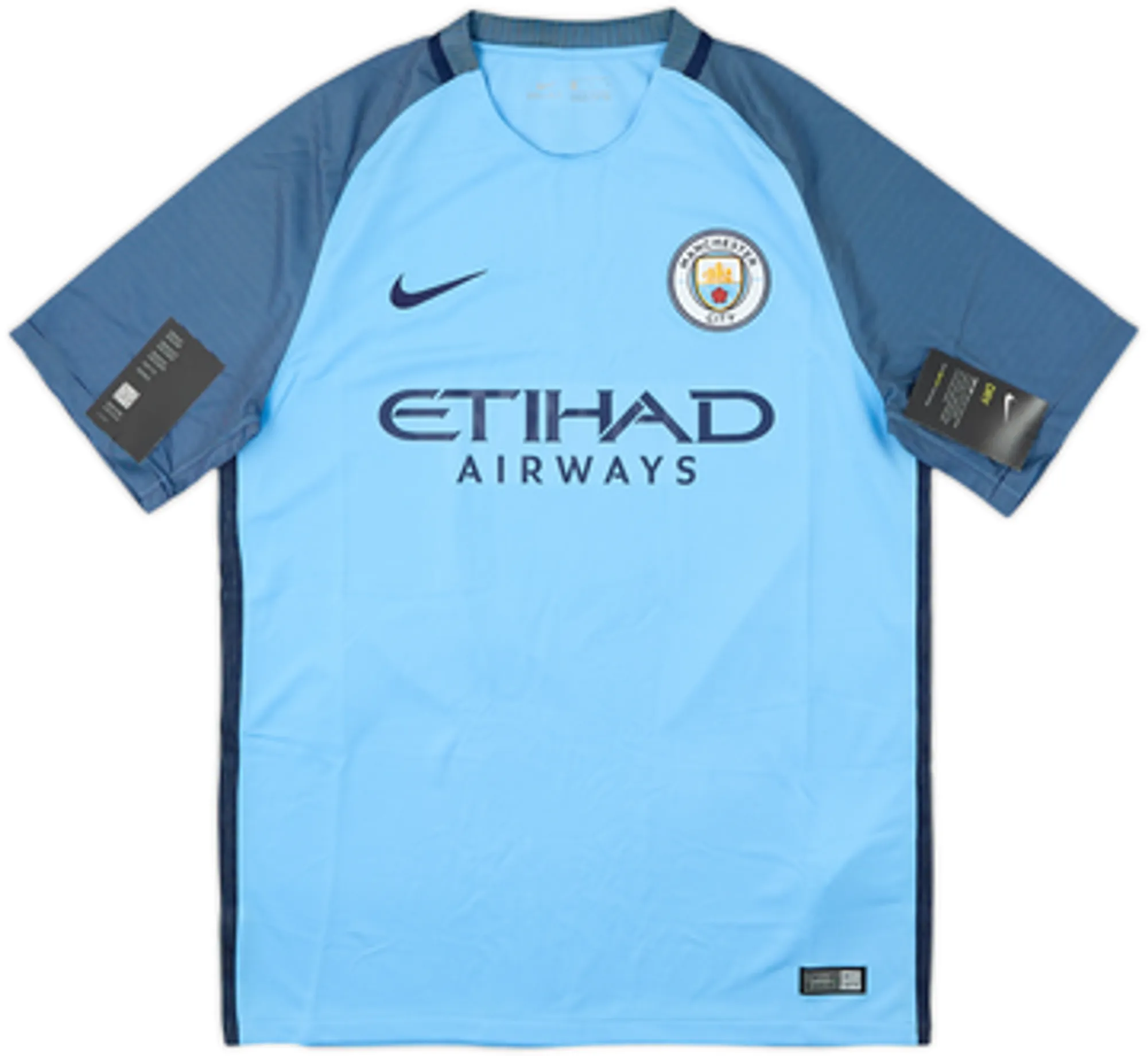 2016-17 Manchester City Home Shirt Kompany #4 (M)