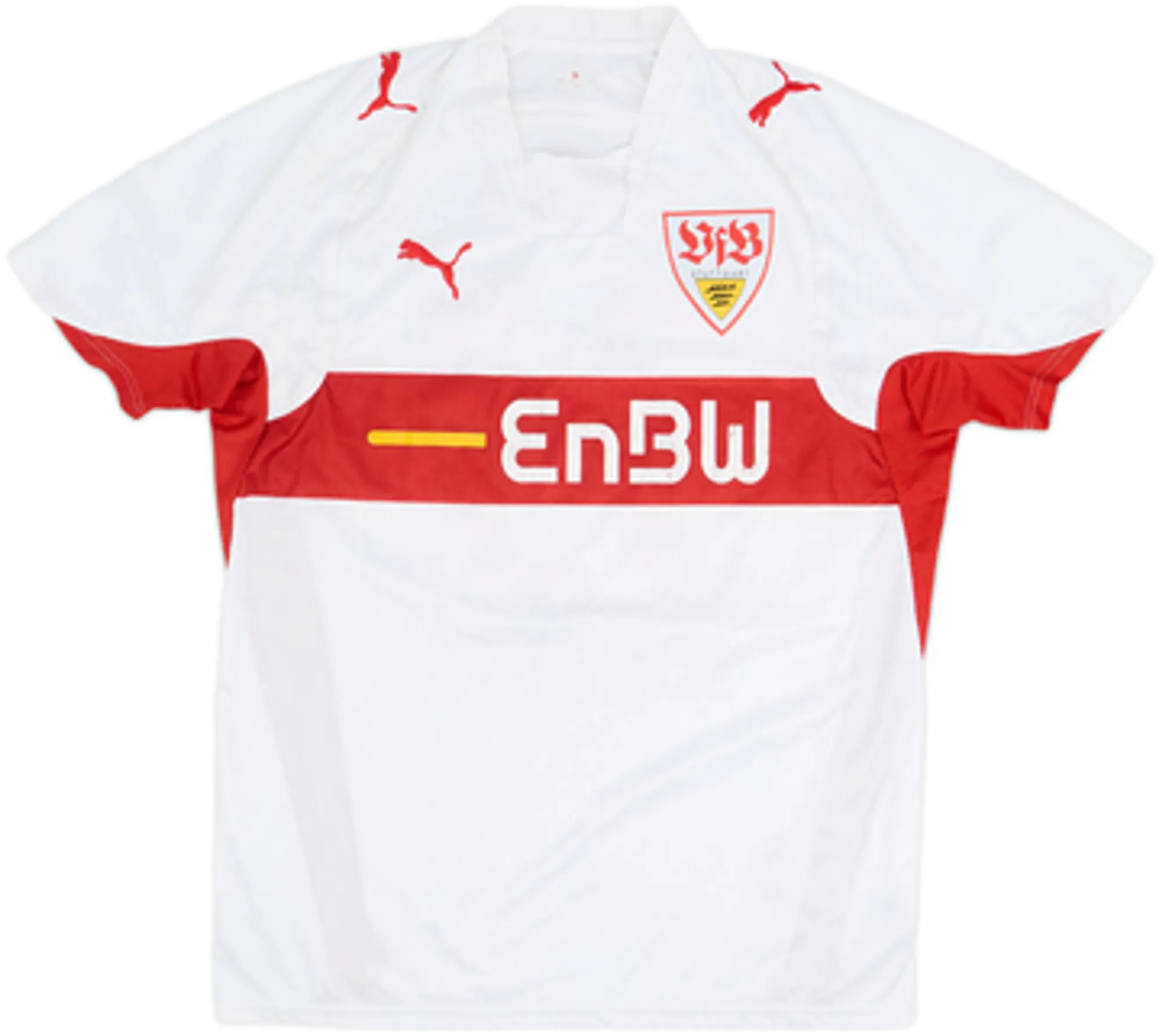 2007-08 Stuttgart Home Shirt Gomez #33 - 5/10 - (L)