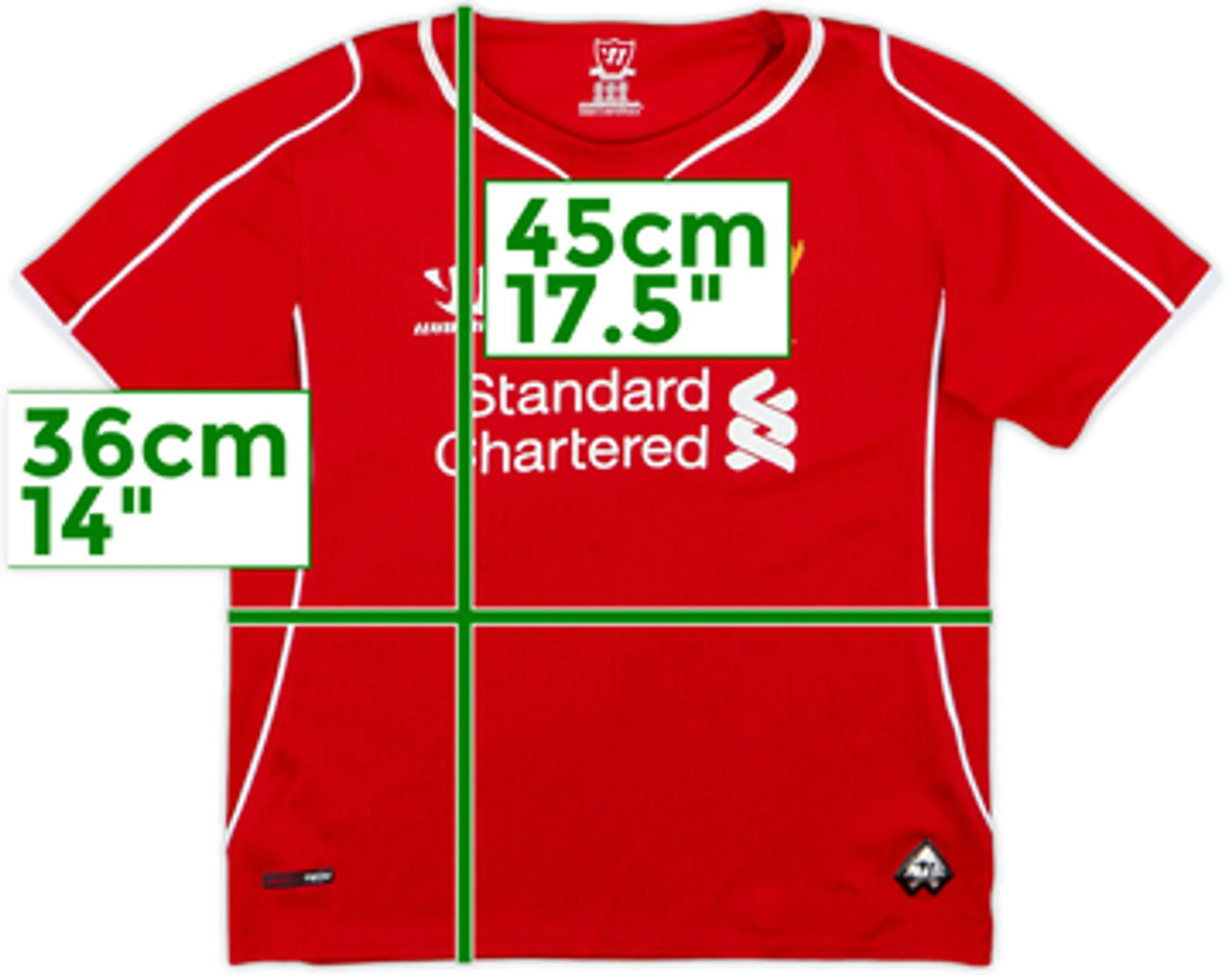 2014-15 Liverpool Home Shirt - 7/10 - (4-5 Years)