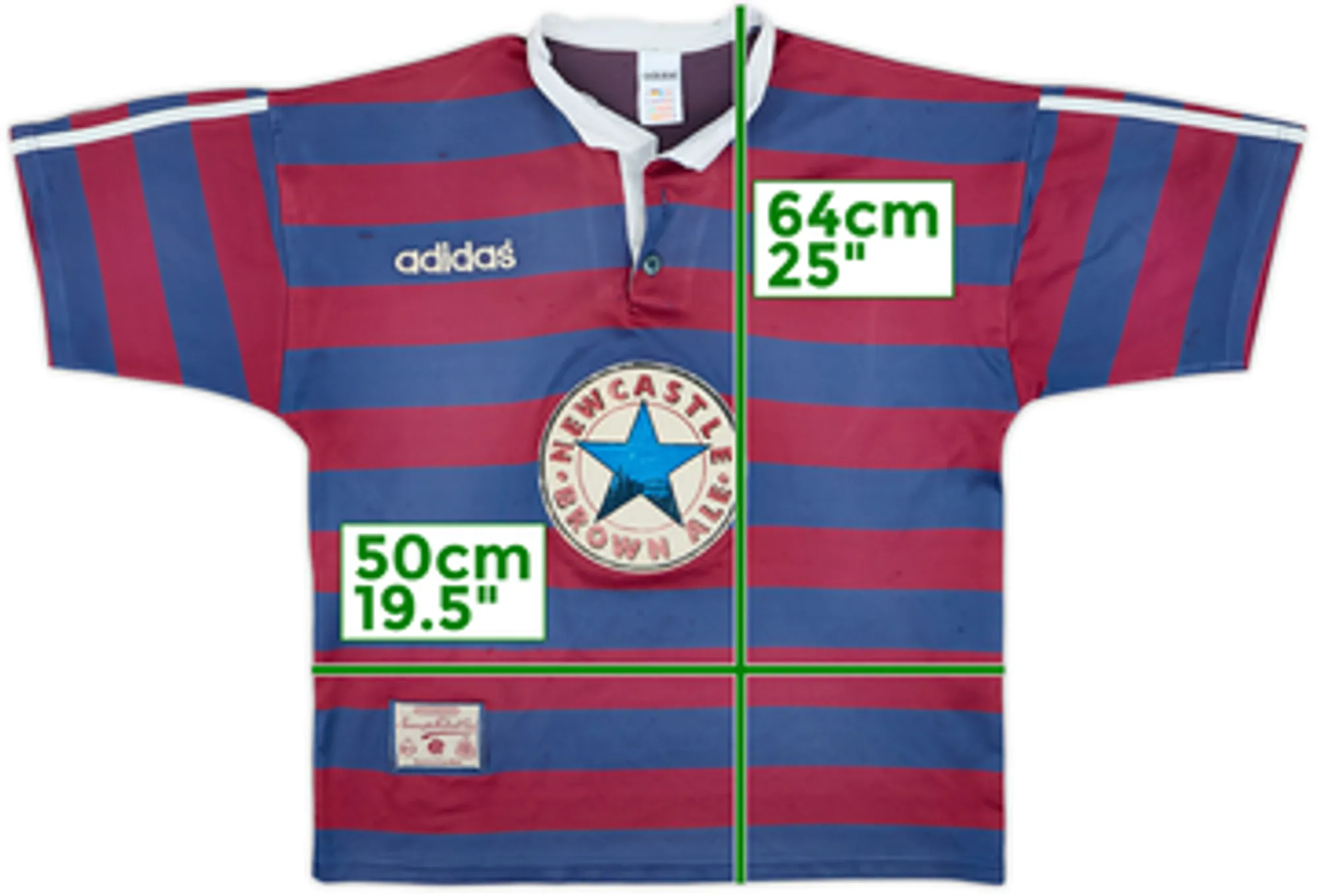 1995-96 Newcastle Away Shirt - 4/10 - (M)