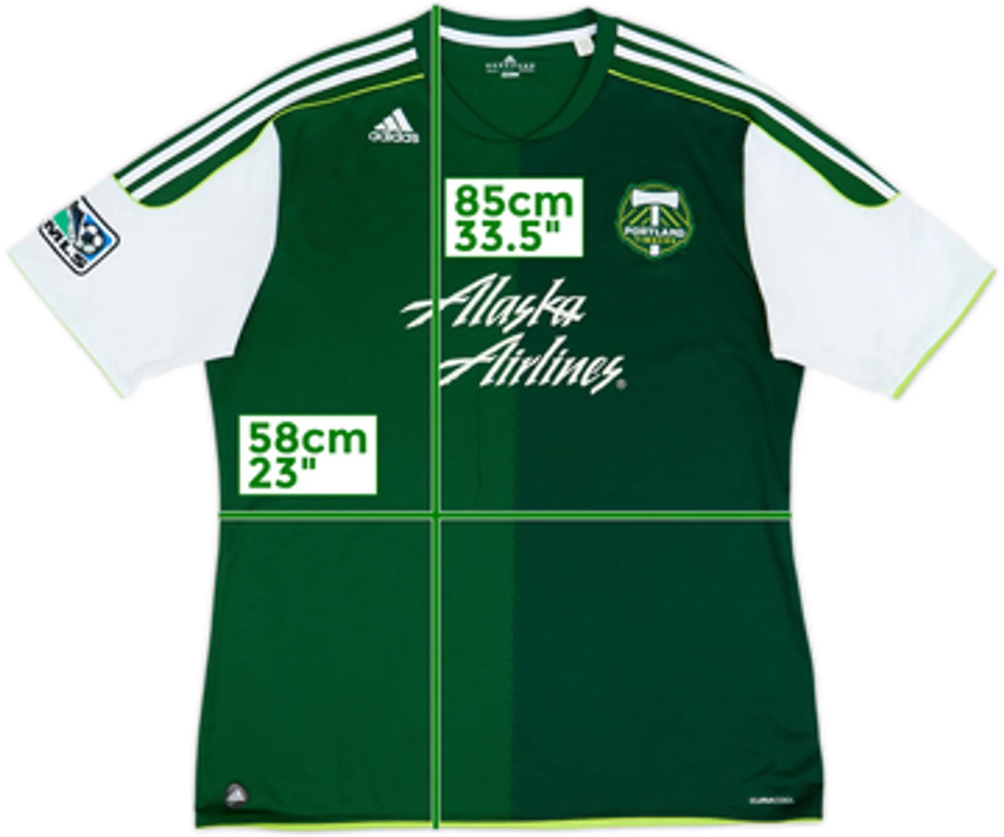 2011-12 Portland Timbers Home Shirt - 5/10 - (XXL)
