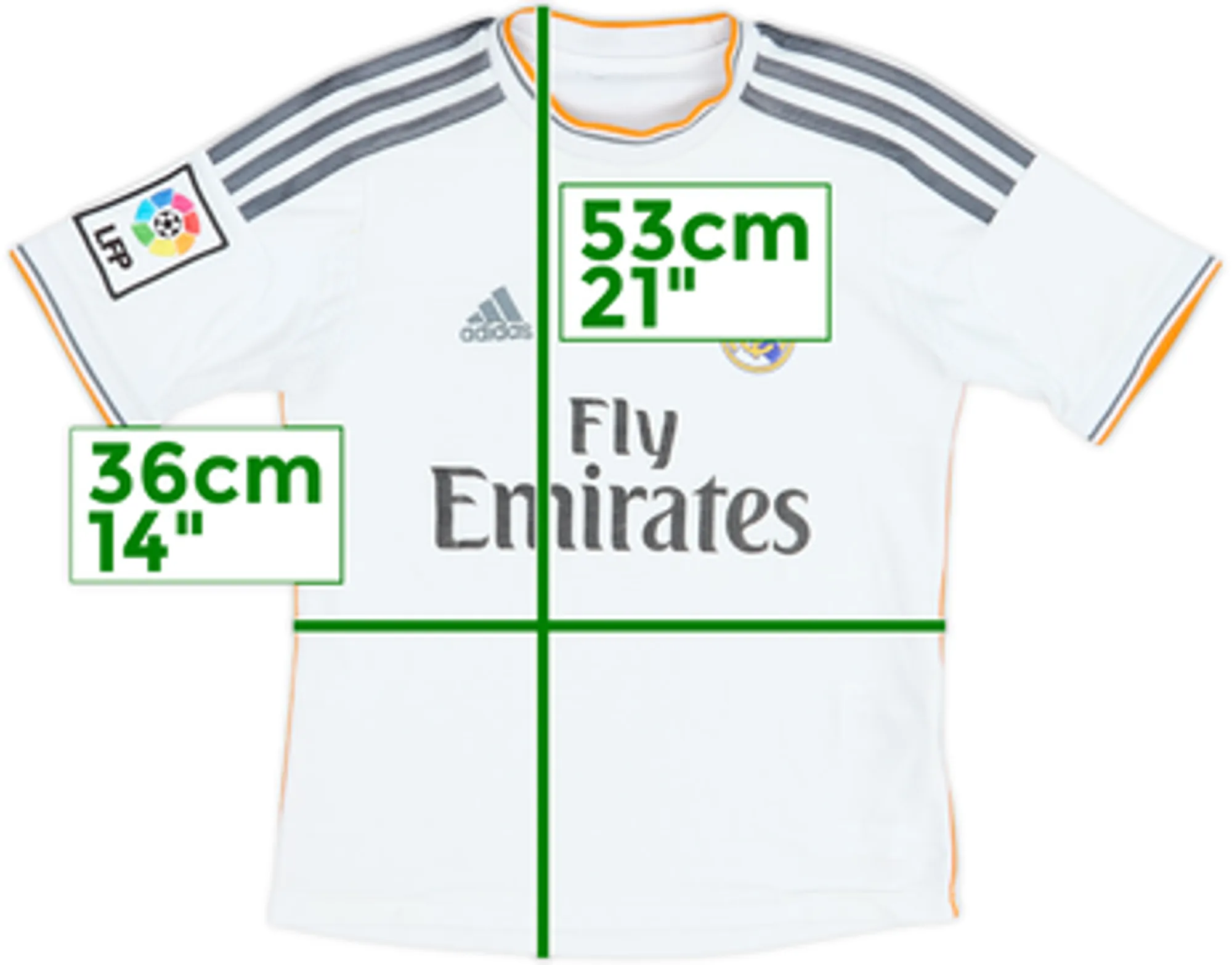 2013-14 Real Madrid Home Shirt - 6/10 - (S.Boys)