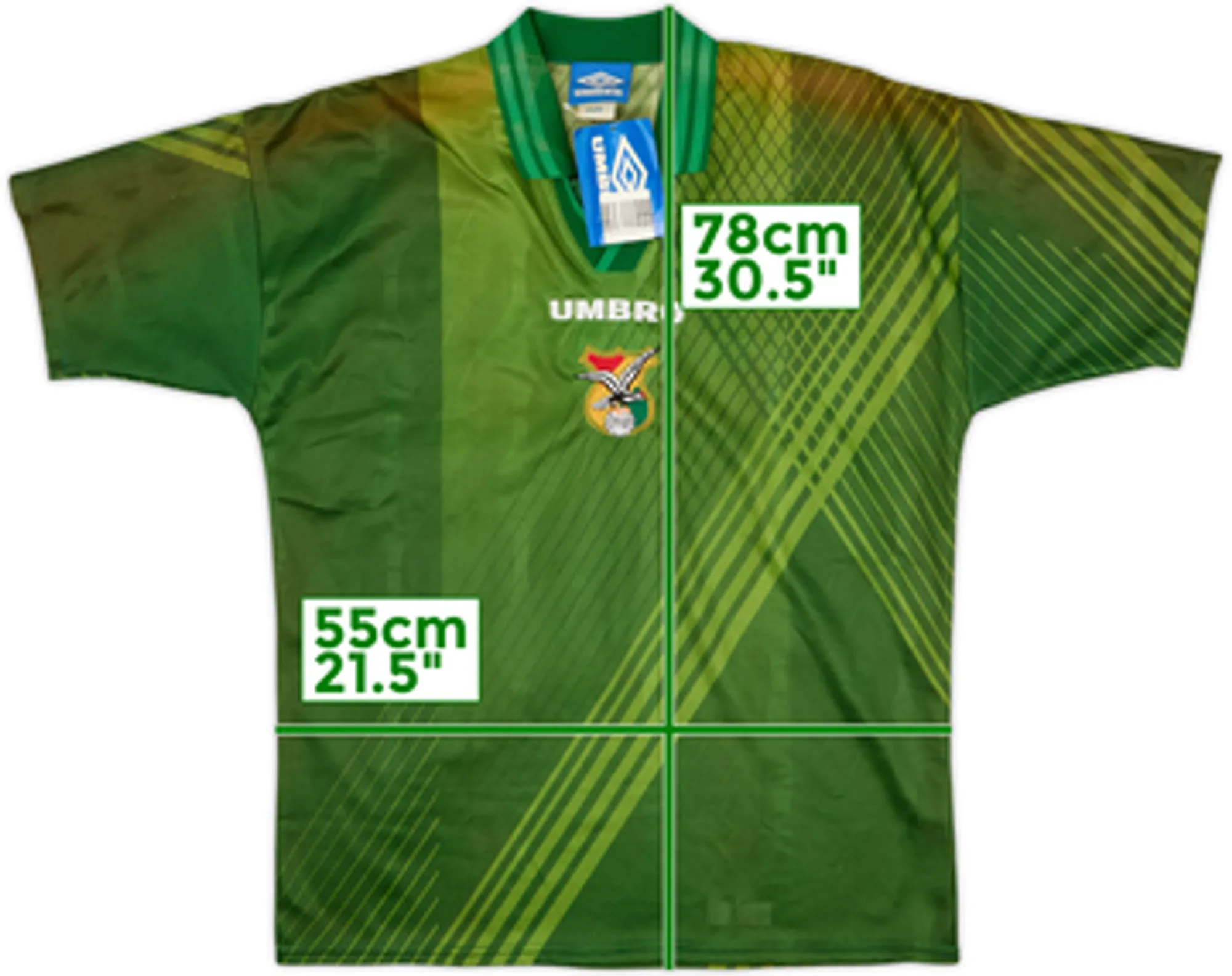 1996 Bolivia Home Shirt (M)