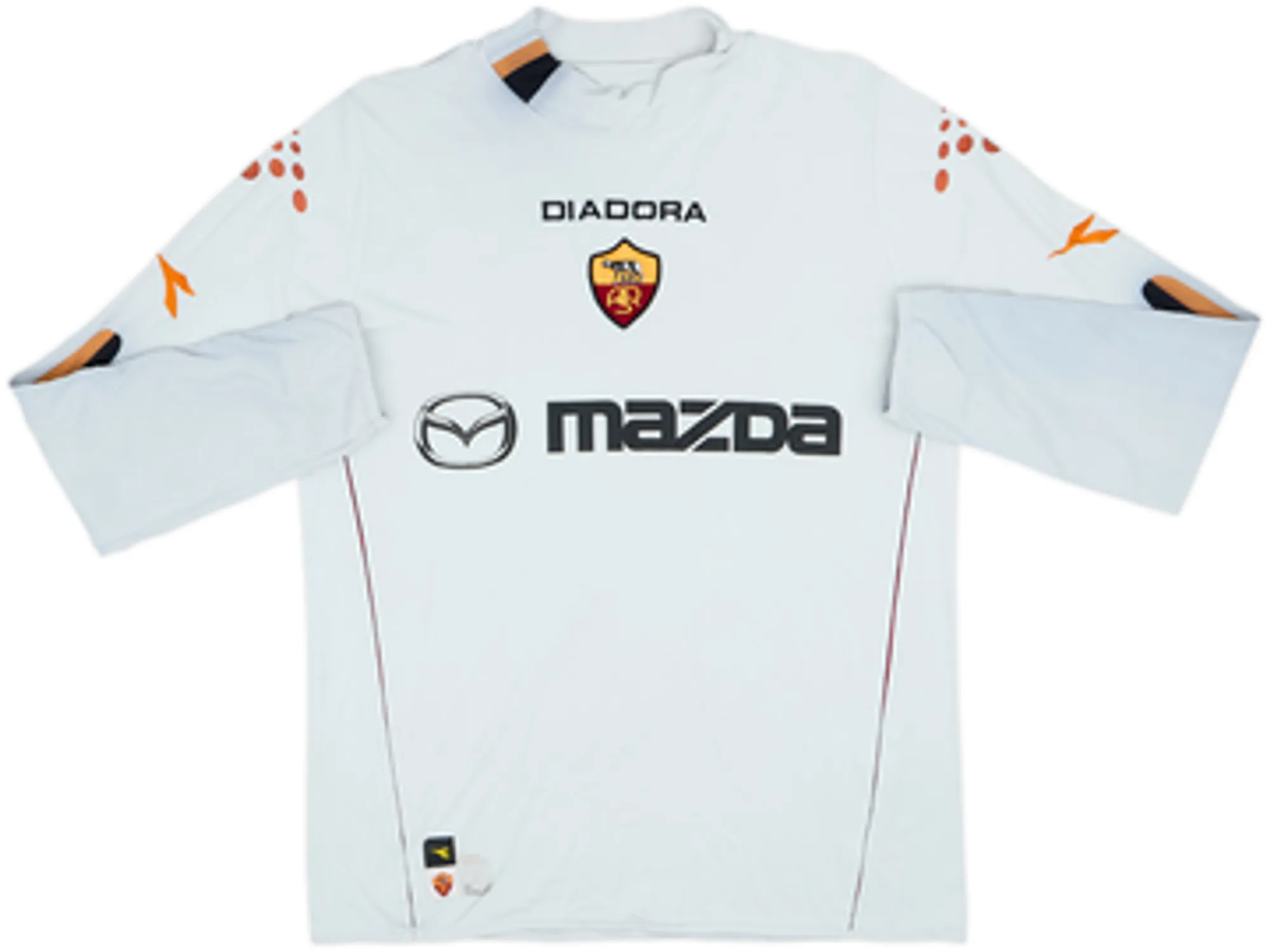 2003-04 Roma Away L/S Shirt Tommasi #17 - 5/10 - (XL)