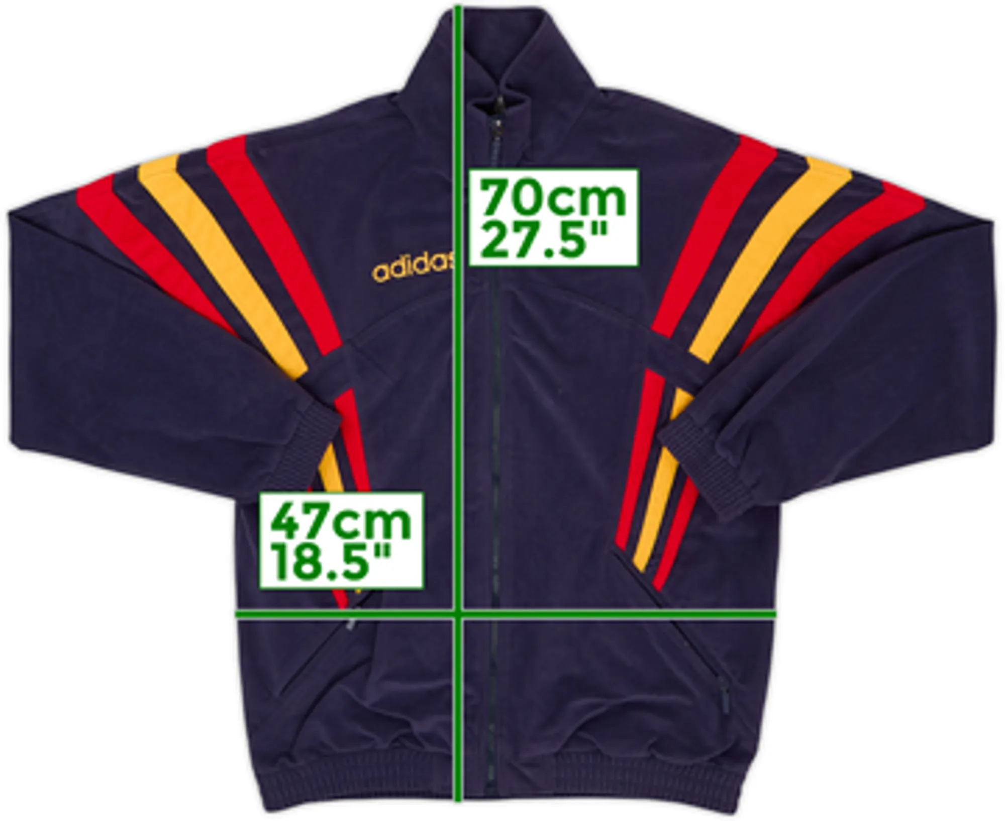1996-98 Spain adidas Track Jacket - 8/10 - (L.Boys)