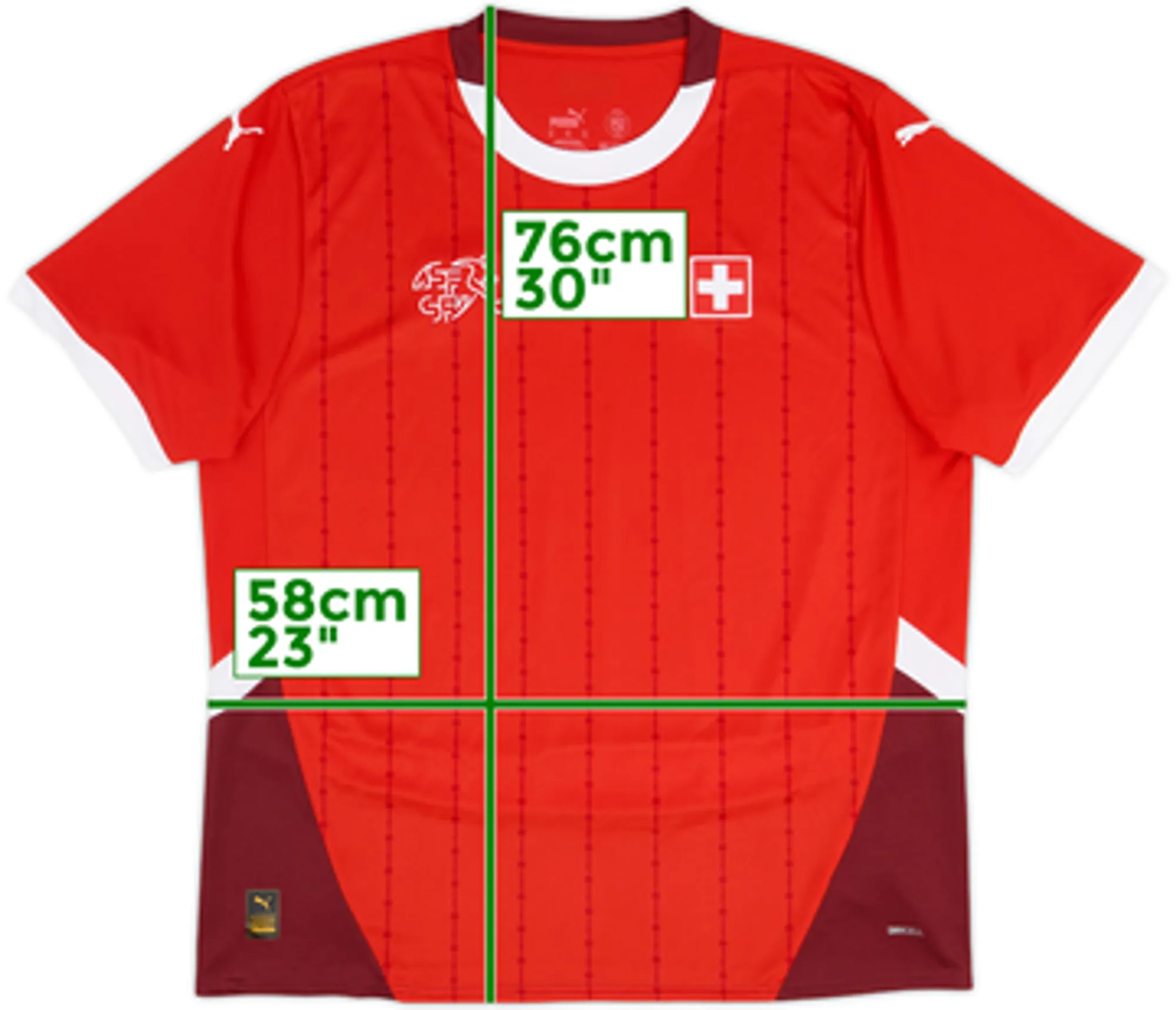 2024-25 Switzerland Home Shirt - 9/10 - (XL)