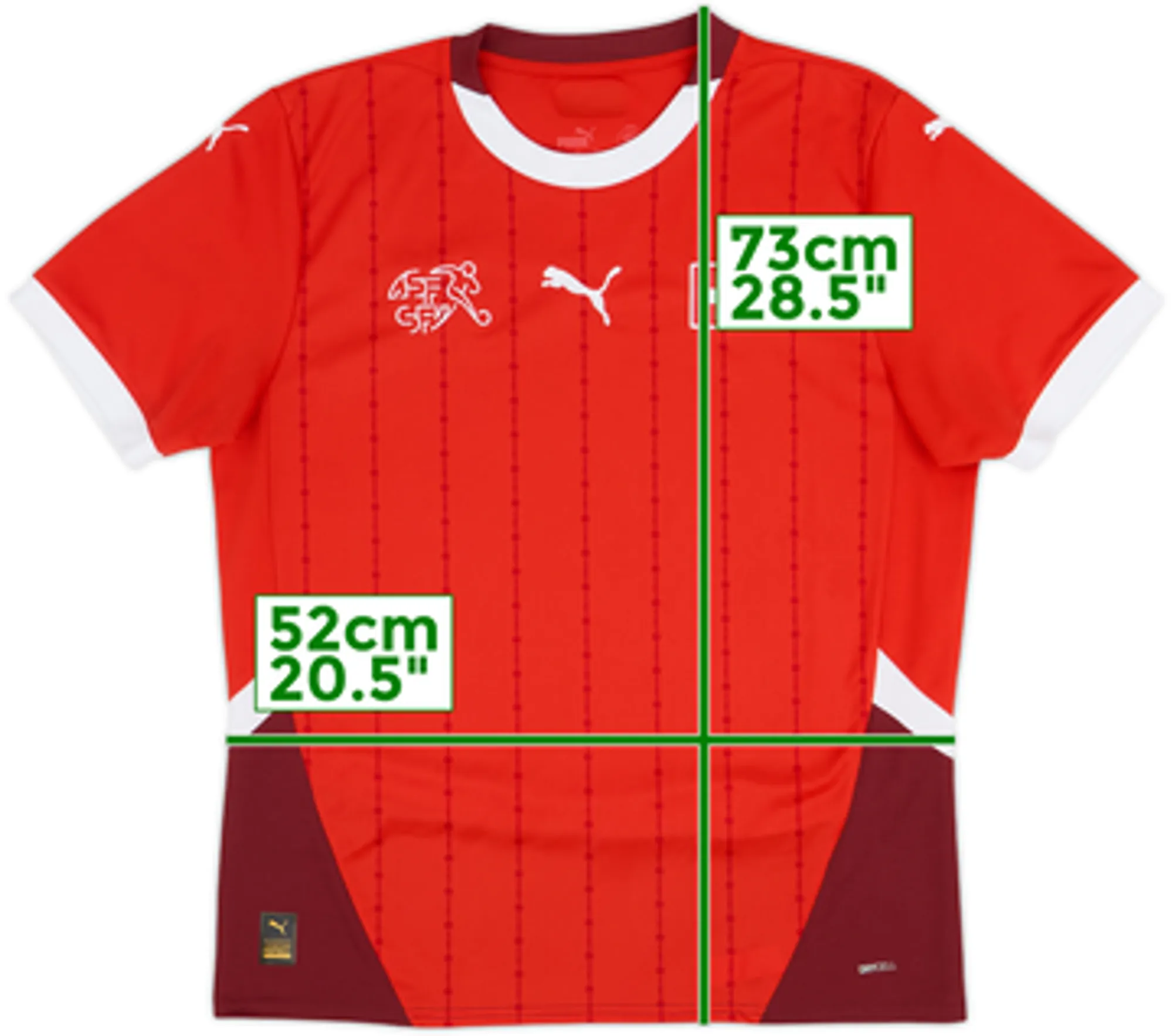 2024-26 Switzerland Home Shirt - 10/10 - (L)