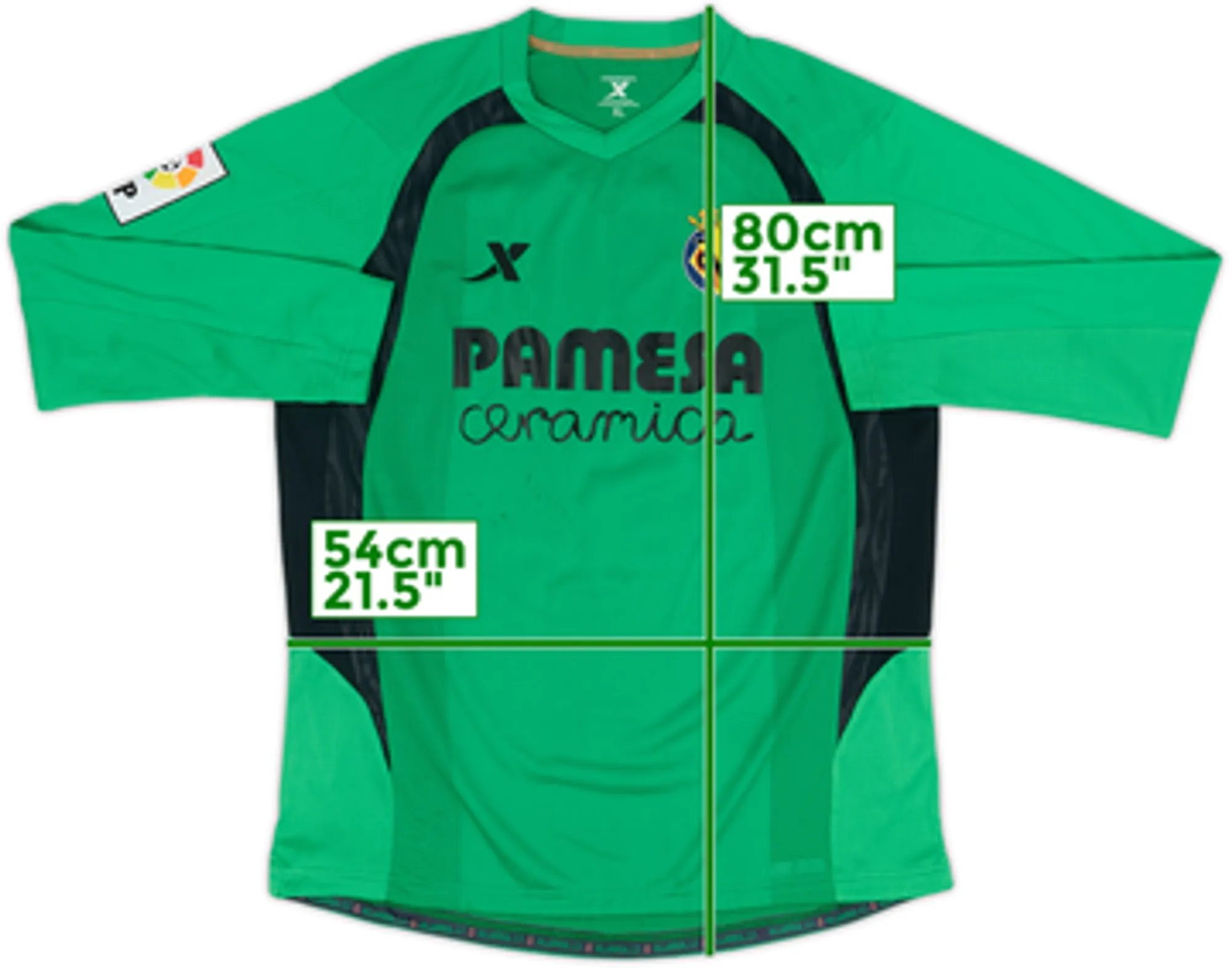 2014-15 Villarreal GK Shirt - 6/10 - (XL)
