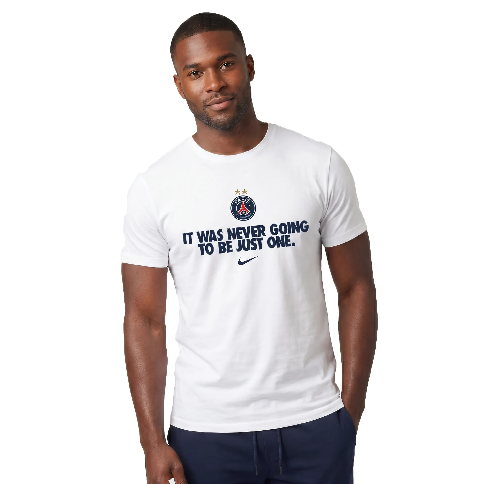 PSG Nike Winners T-Shirt - White