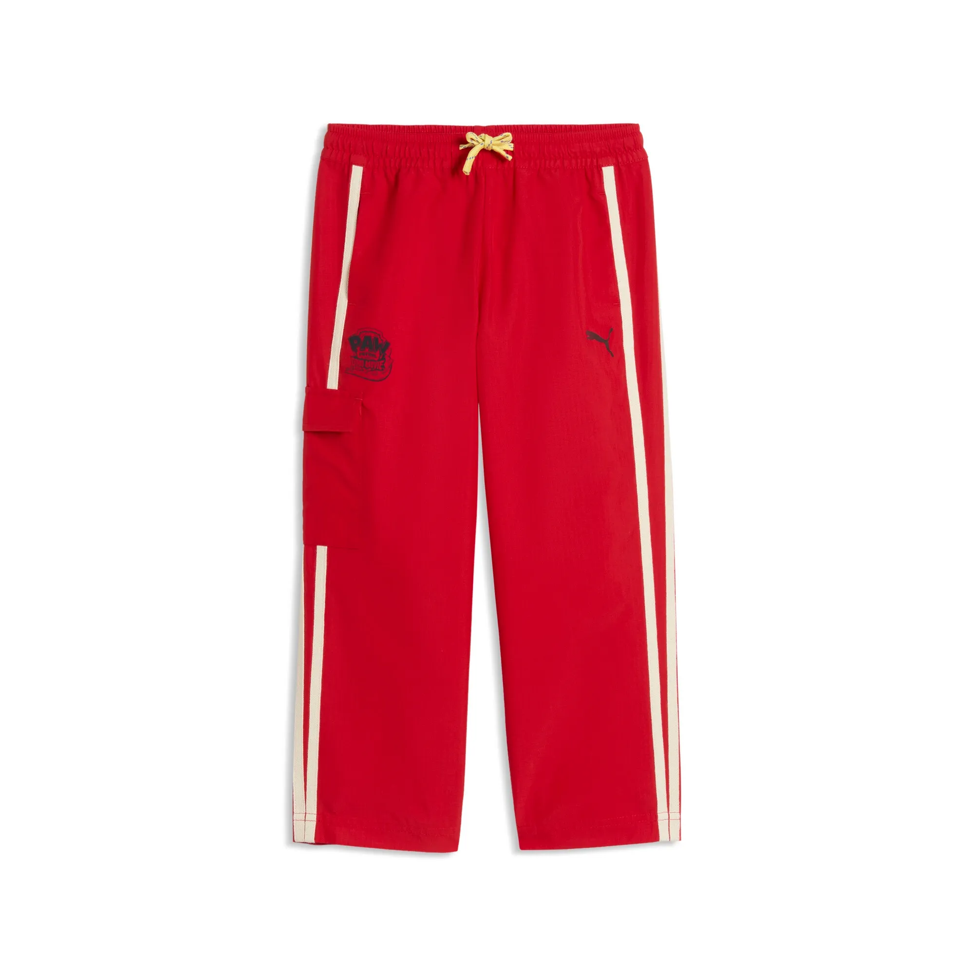 PUMA x PAW PATROL T7 Relaxed Track Pants Kids in Red | Size 2-3 Youth