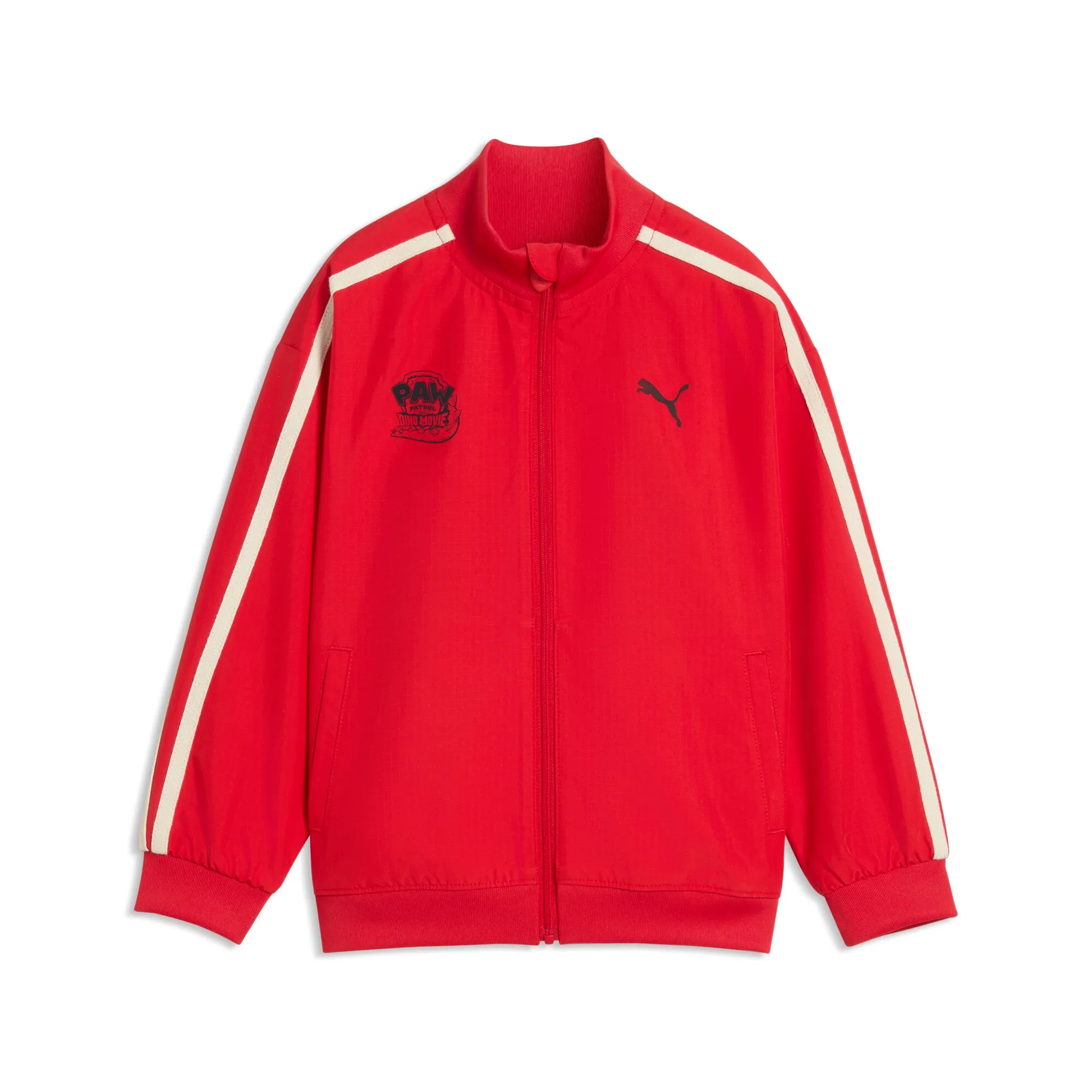 PUMA x PAW PATROL T7 Relaxed Track Jacket Kids in Red | Size 2-3 Youth