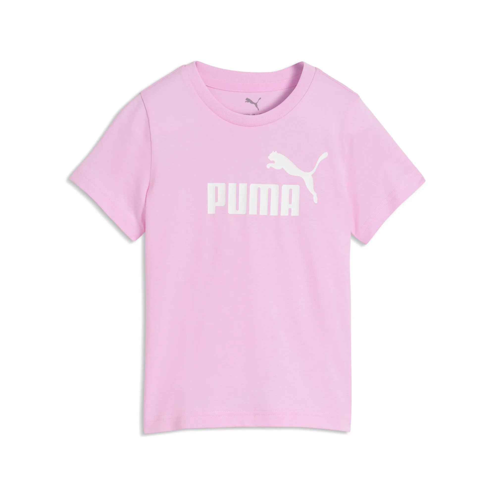 PUMA ESS No. 1 Logo T-Shirt Kids in Pink | Size 2-3 Youth