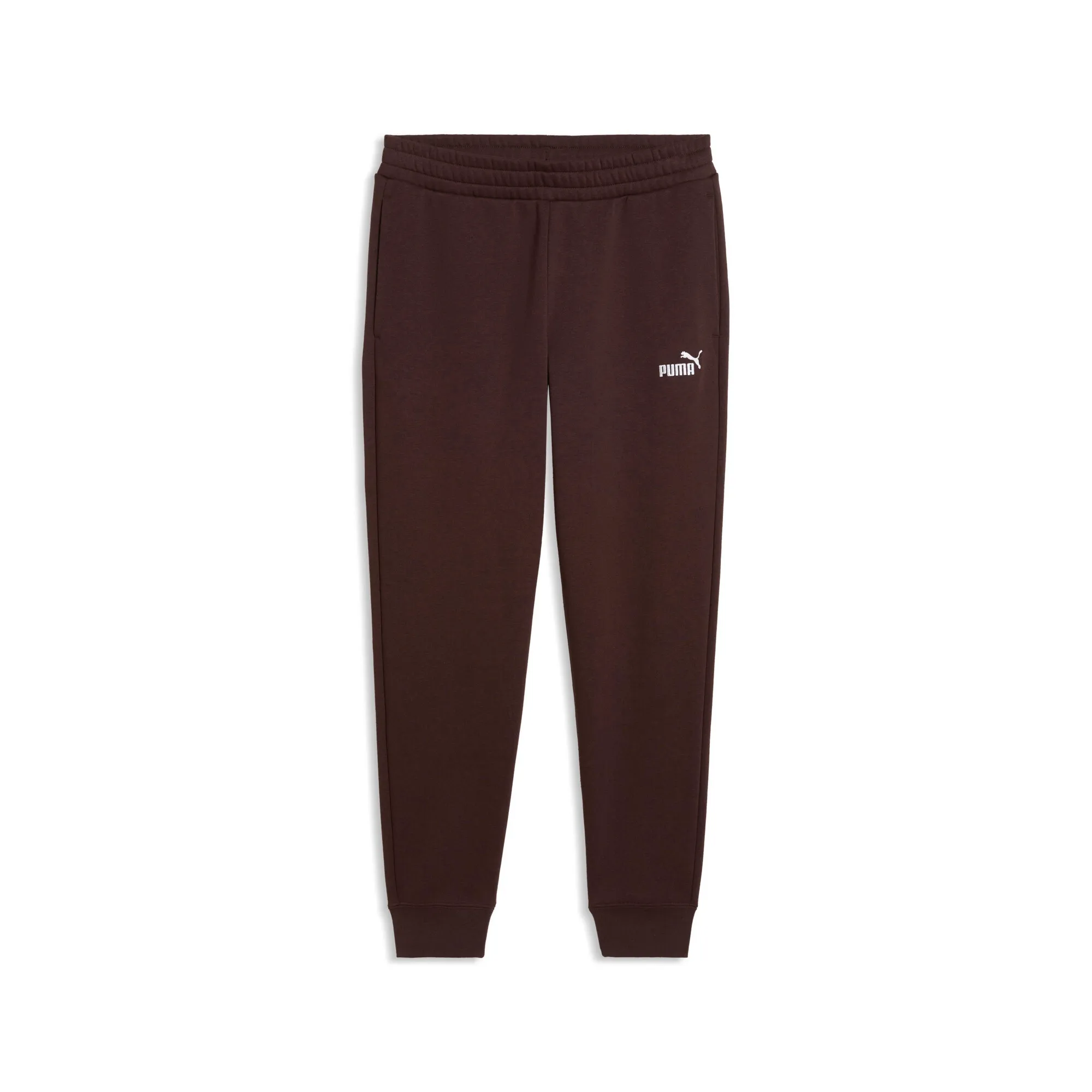PUMA ESS Small No. 1 Logo Sweatpants Women in Brown | Size Large