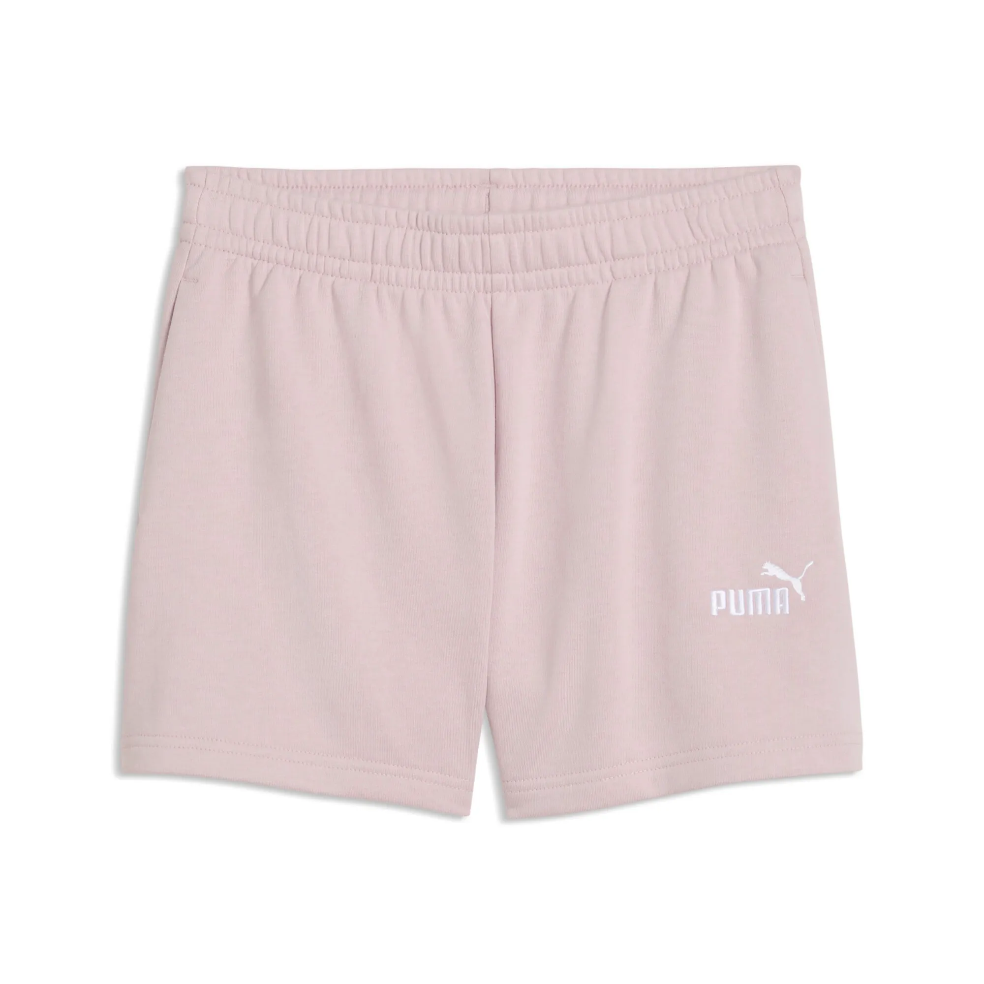 PUMA ESS Small No. 1 Logo Shorts Youth in Pink | Size 11-12 Youth