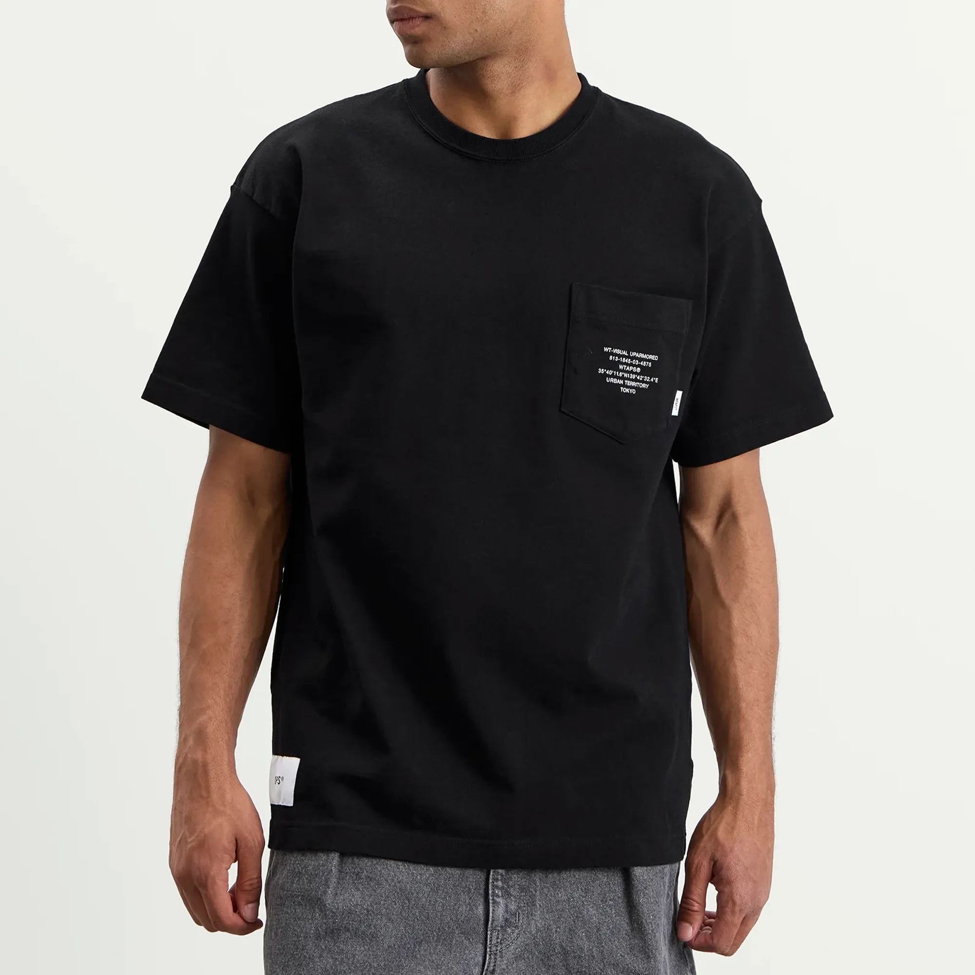 WTAPS Men's Aii Ss Black | 261ATDT-CSM20-BLK | FOOTY.COM