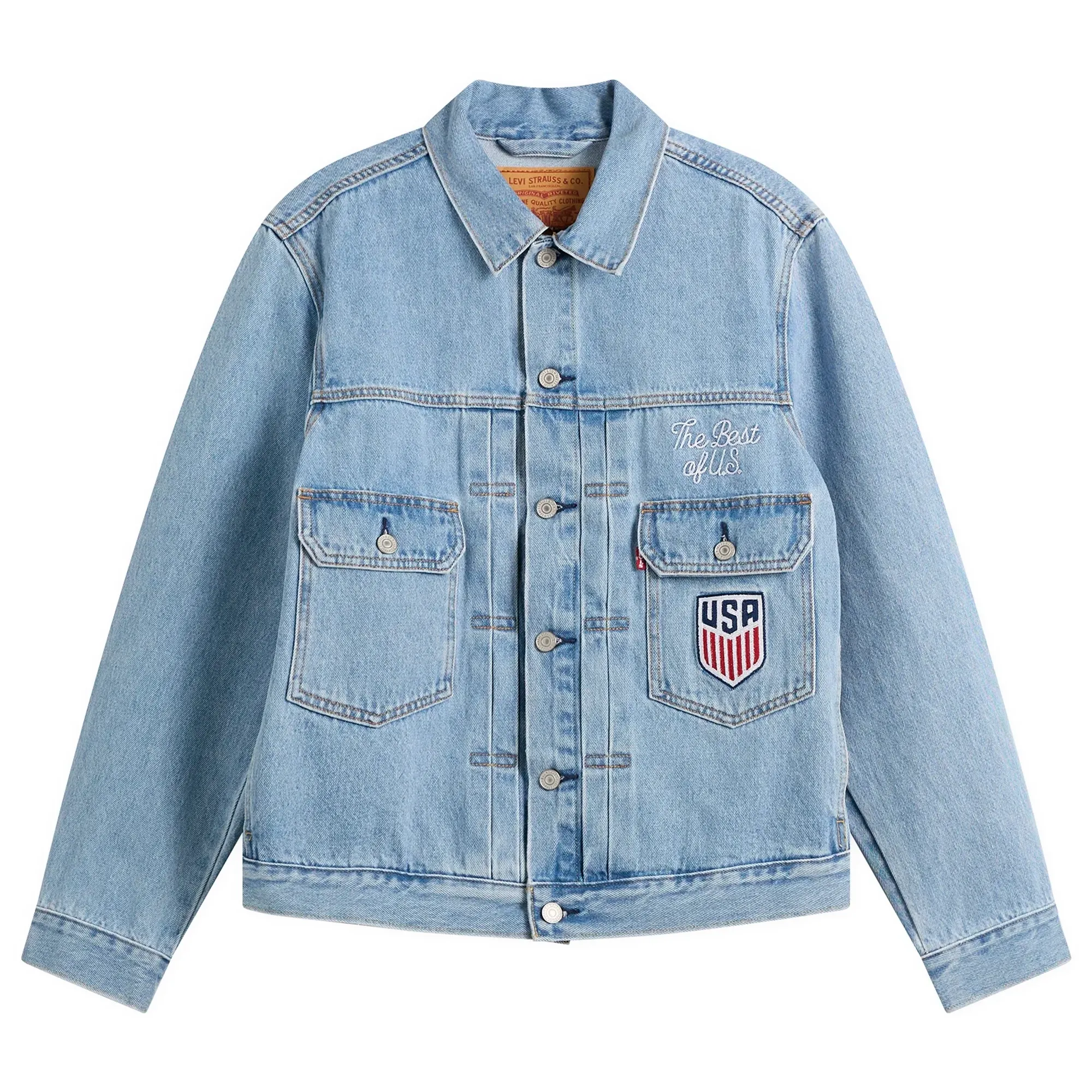 Levi's Men's USA Type II Jacket Blue