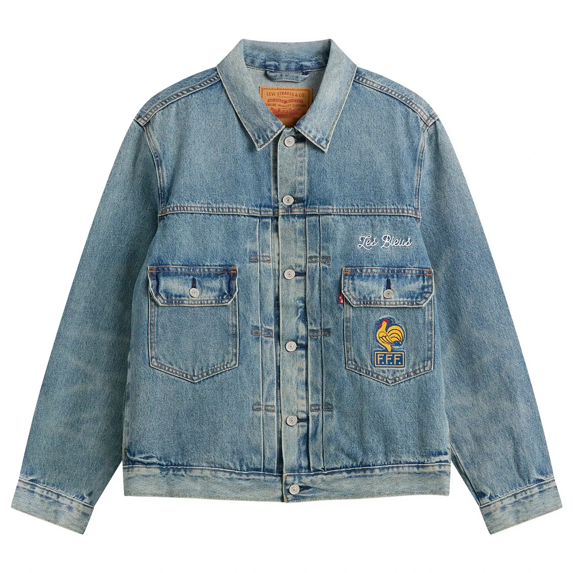 Levi's Men's France Type II Jacket Blue