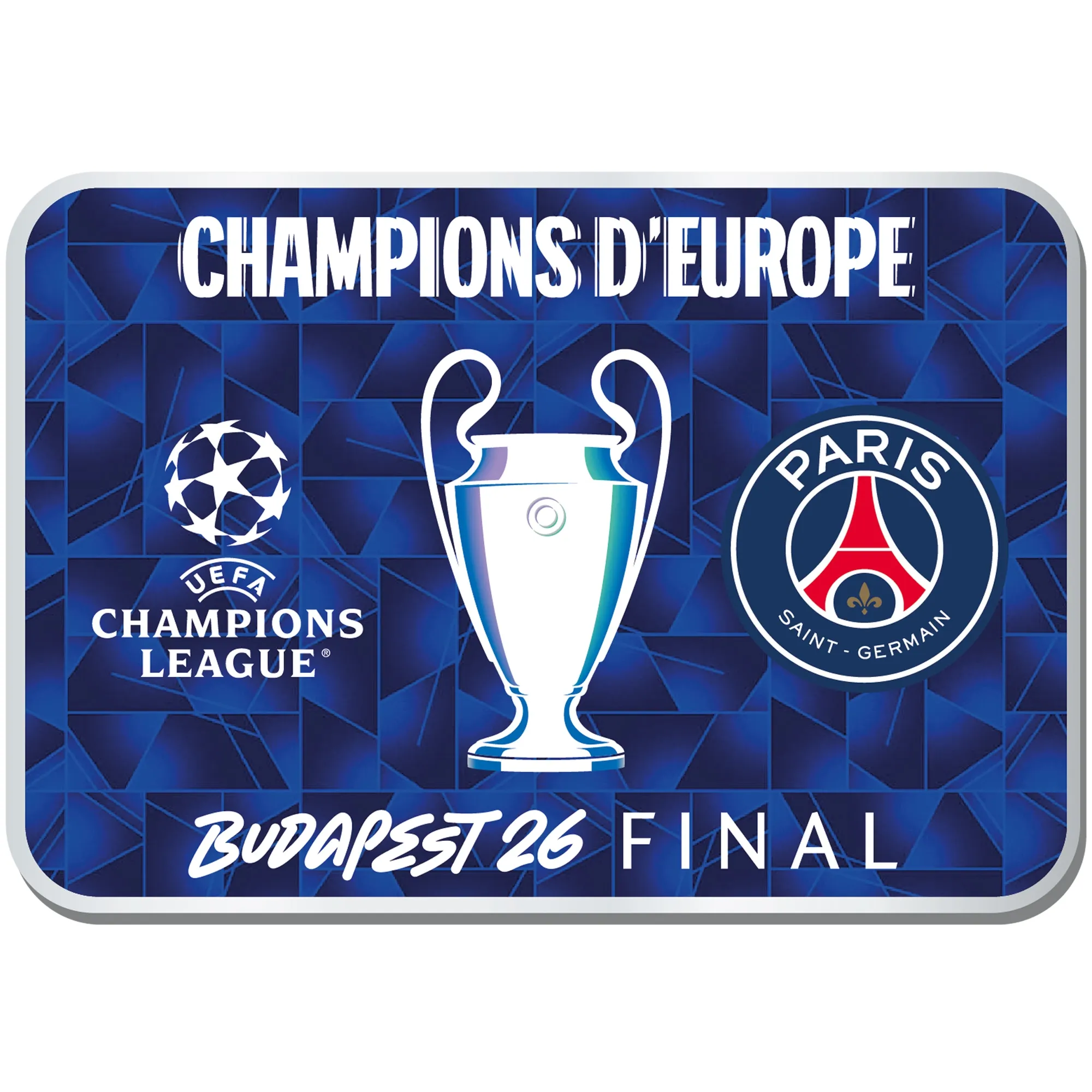 PSG UCL Champions 2026 Pin badge