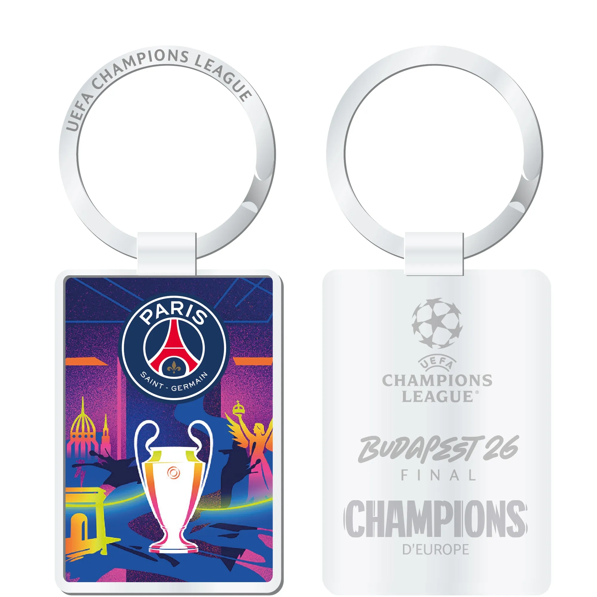 PSG UCL Champions 2026 Keyring