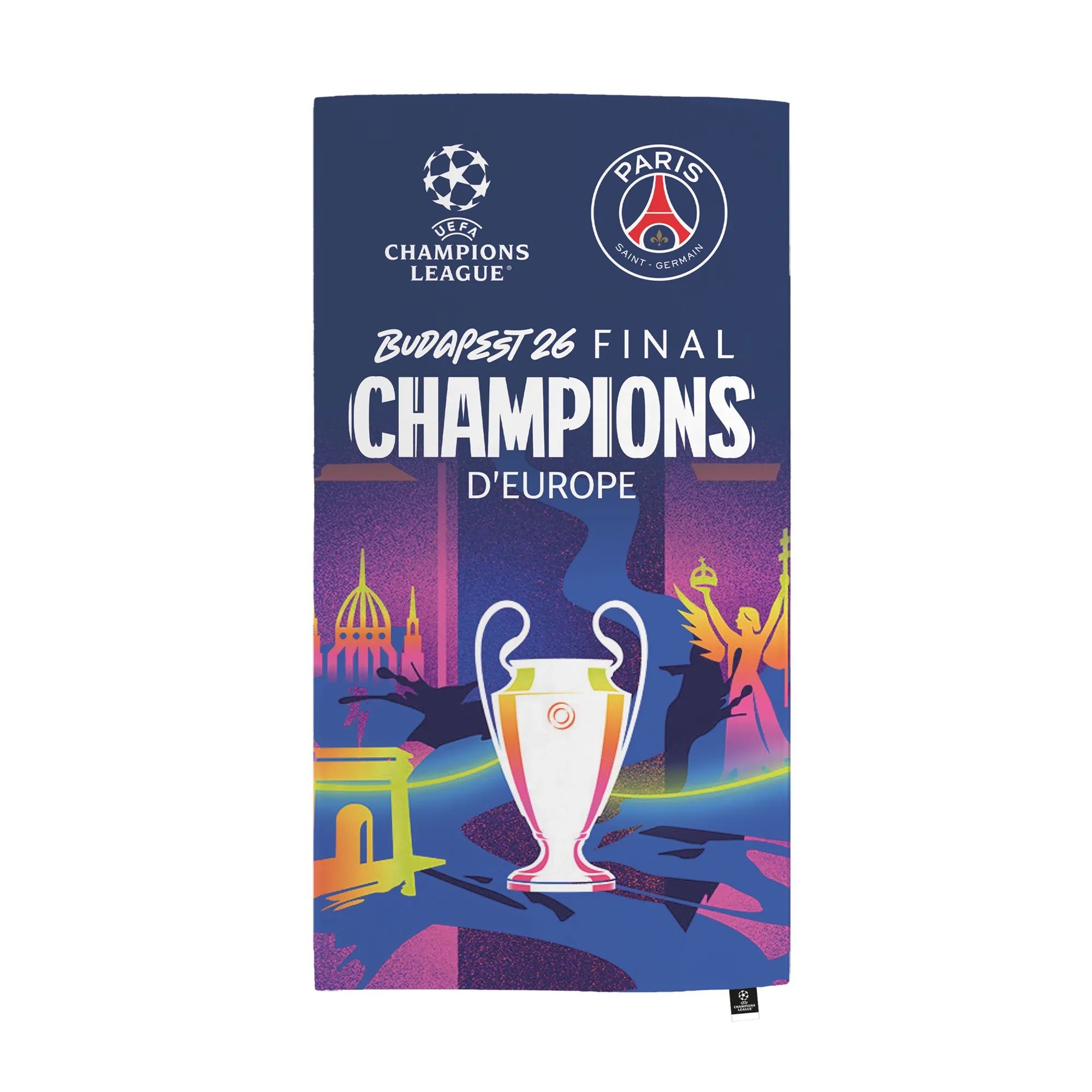 PSG UCL Champions 2026 Towel