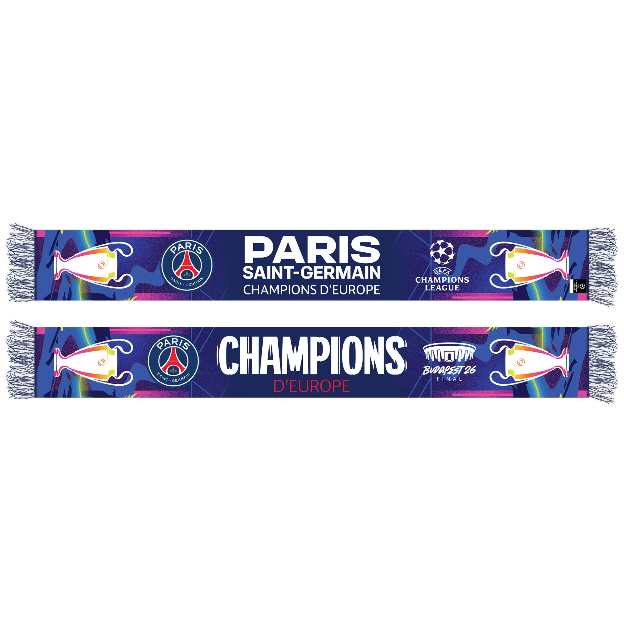 PSG UCL Champions 2026 Scarf