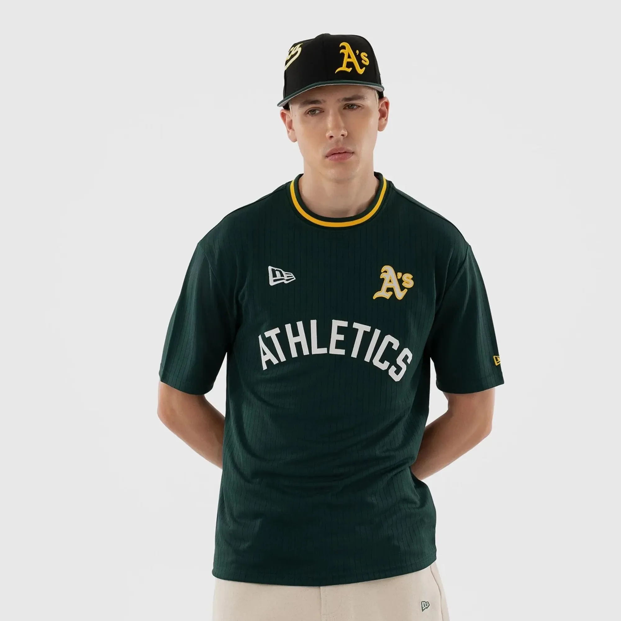 Athletics MLB Dark Green T-Shirt New Era Cap adult unisex