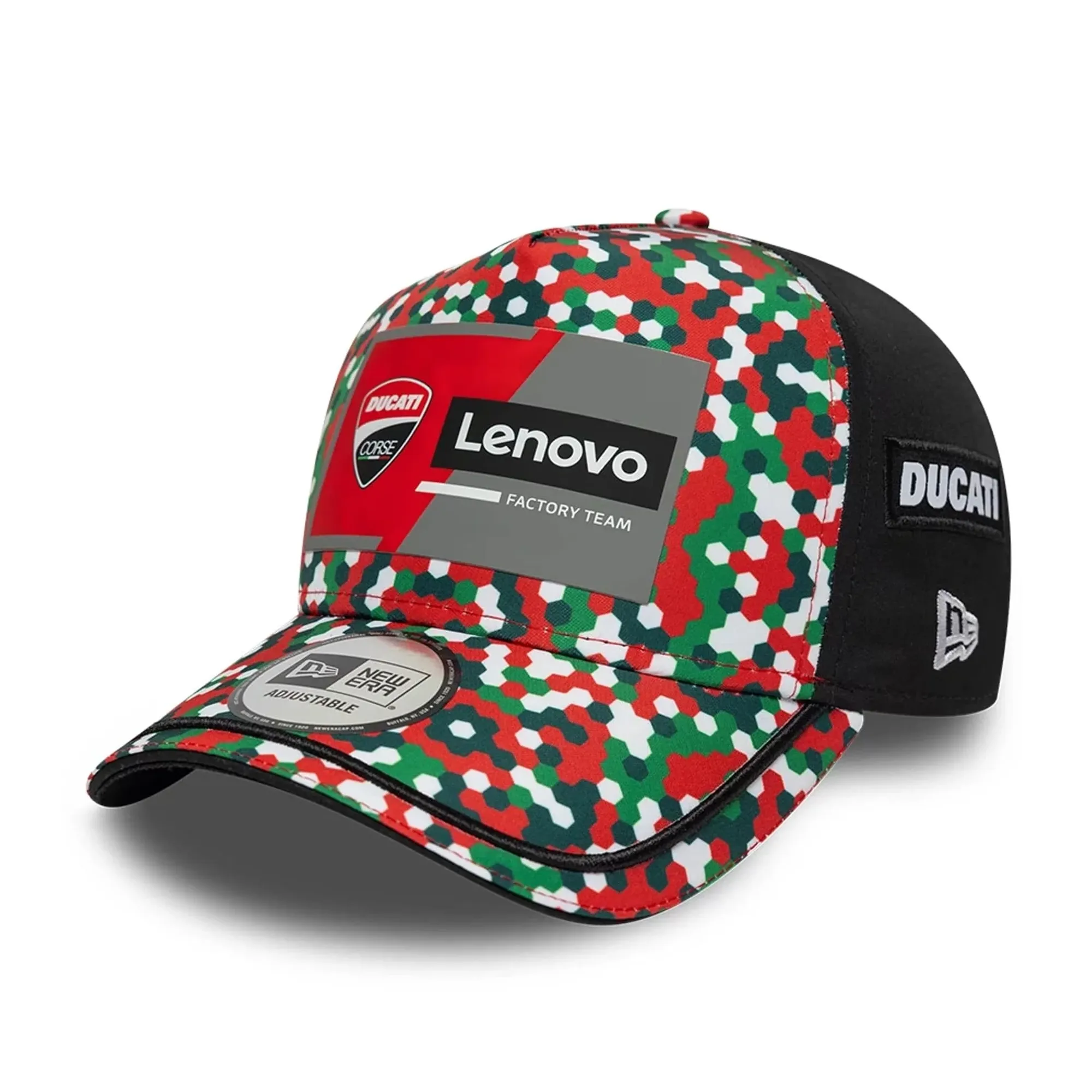Ducati Motor Replica Mugello Race Special Multicolor 9FORTY E-Frame Adjustable Cap New Era Cap adult unisex