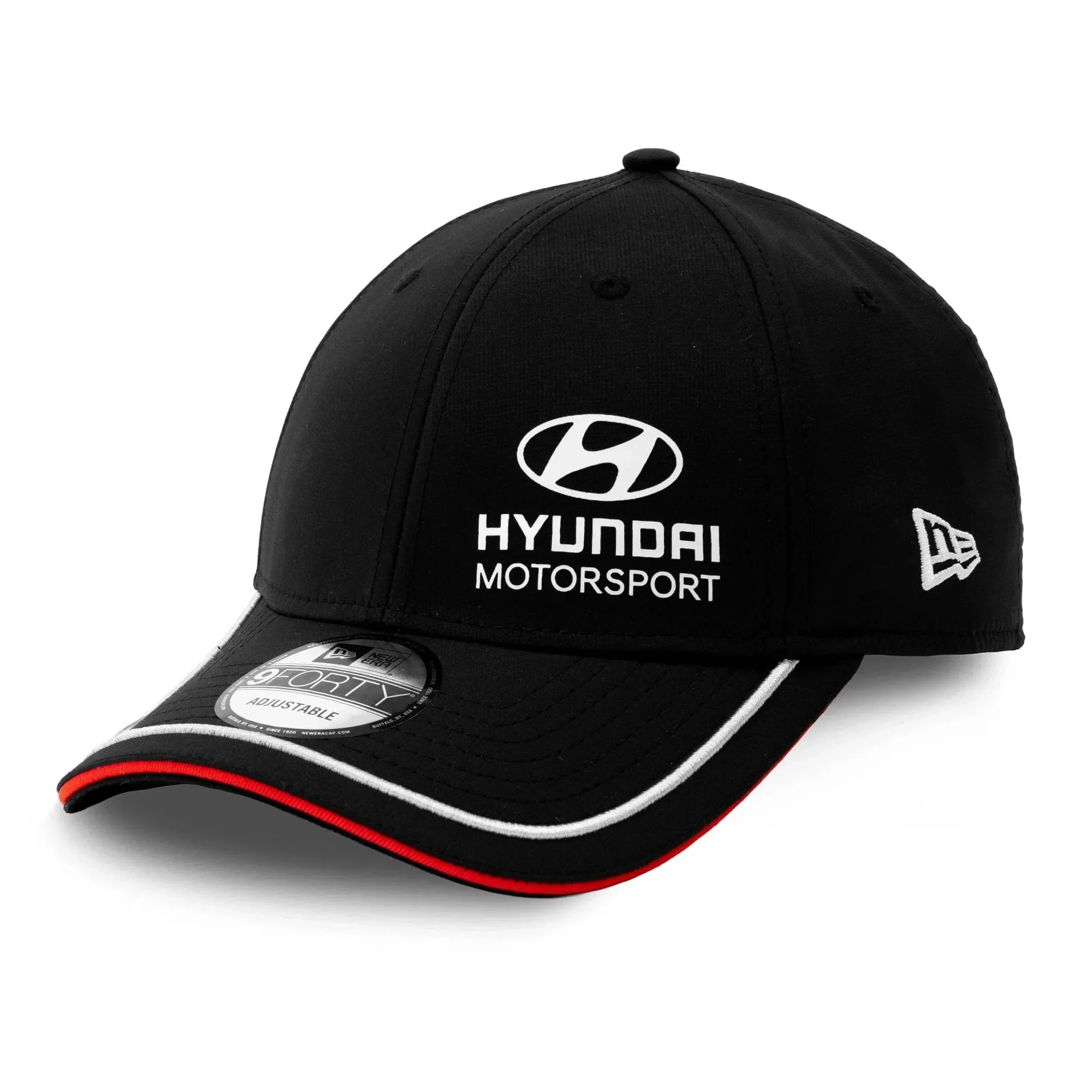 Hyundai Motorsport Black 9FORTY Adjustable Cap New Era Cap adult unisex