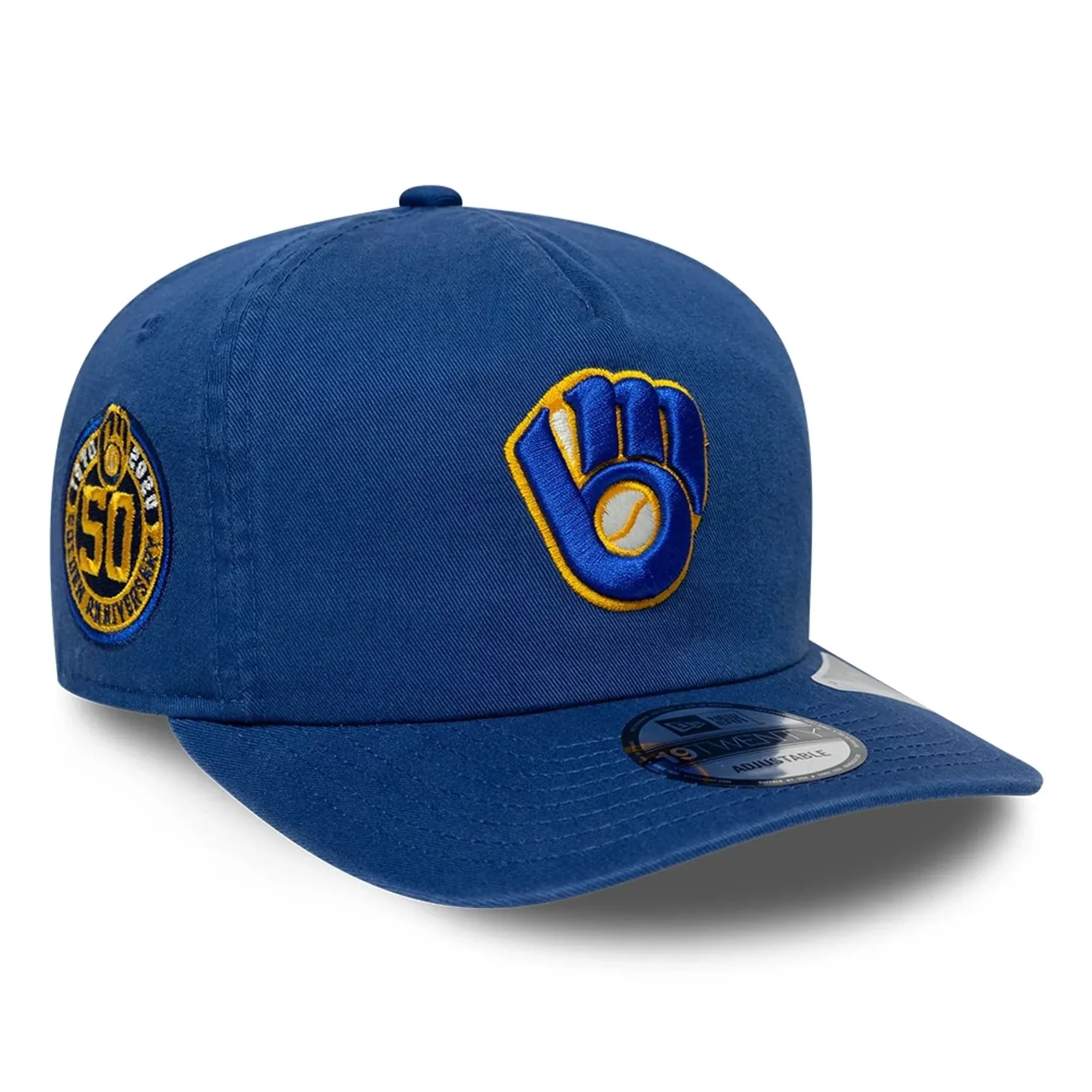 Milwaukee Brewers MLB Championship Blue 19TWENTY Adjustable Cap New Era Cap adult unisex
