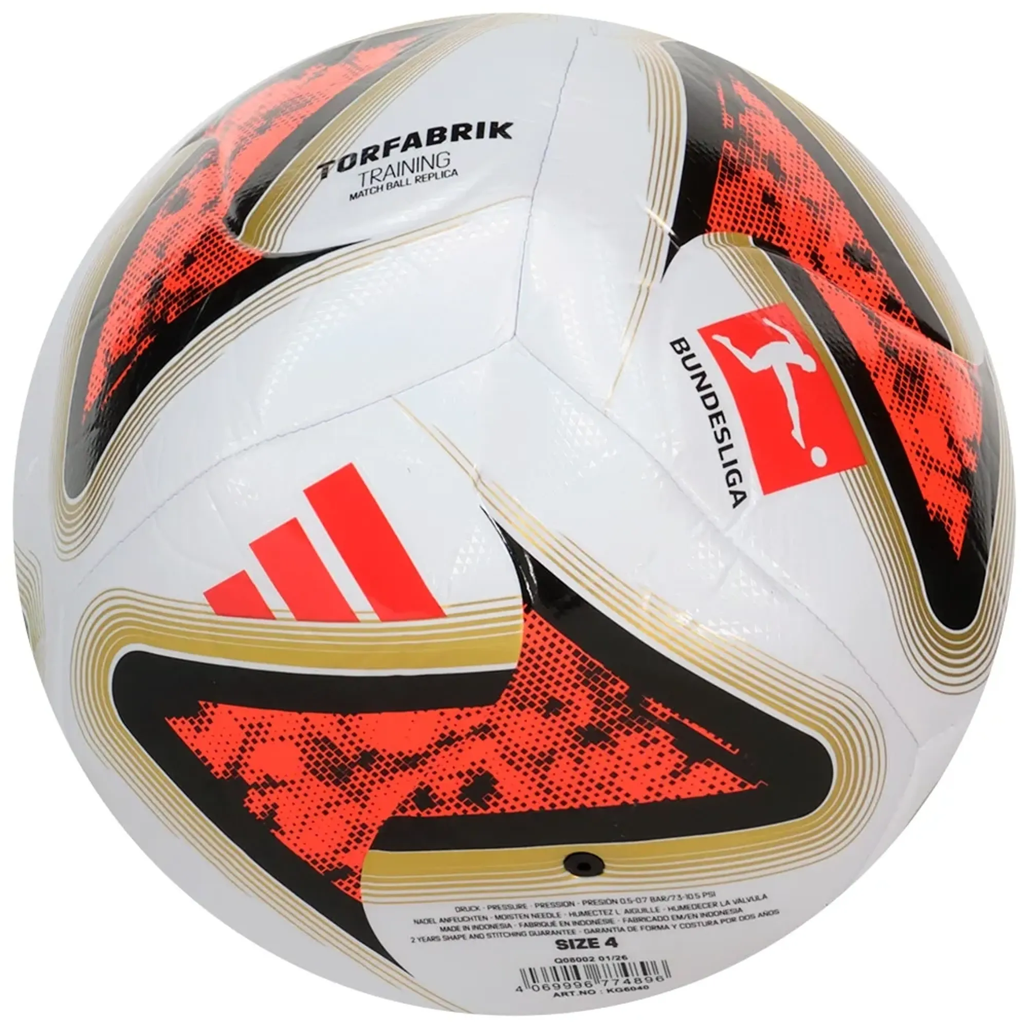 Adidas Deutsche Fussball Liga Training Football Ball