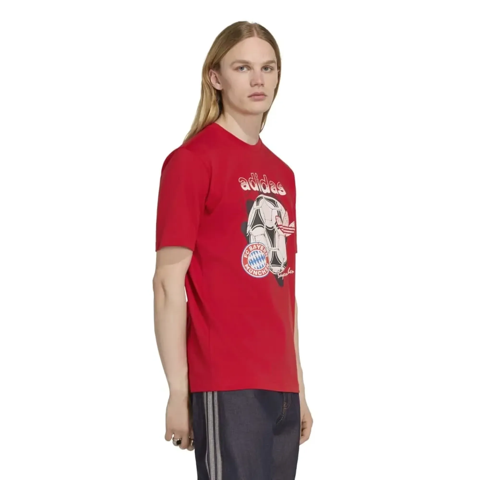 Adidas Fc Bayern Munich Seasonal Graphic Short Sleeve T-shirt