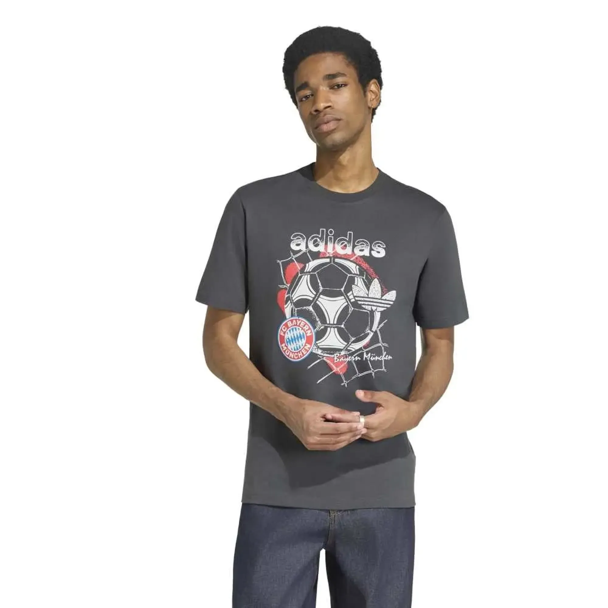 Adidas Fc Bayern Munich Seasonal Graphic Short Sleeve T-shirt