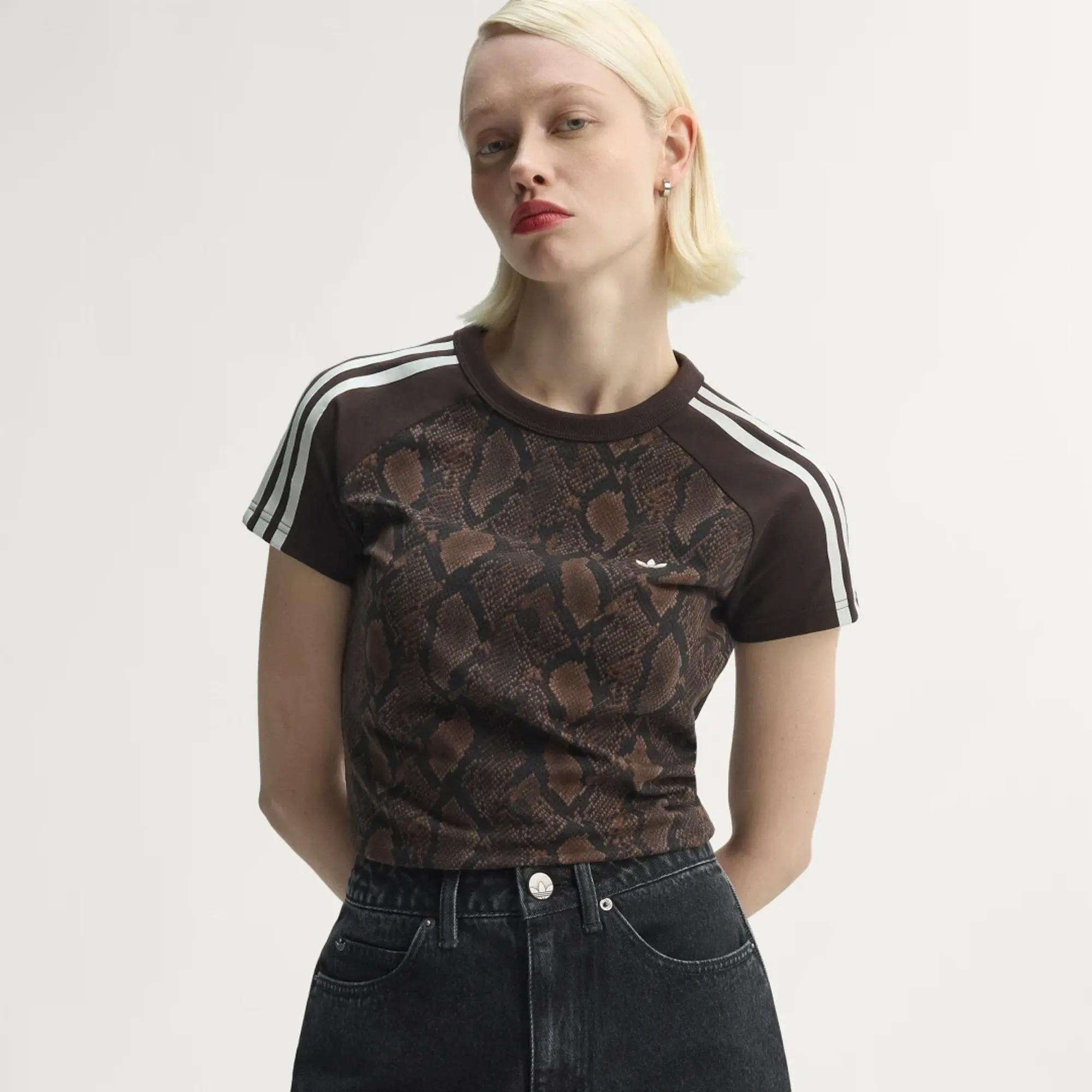 adidas SNAKE PRINT CALI T-Shirt