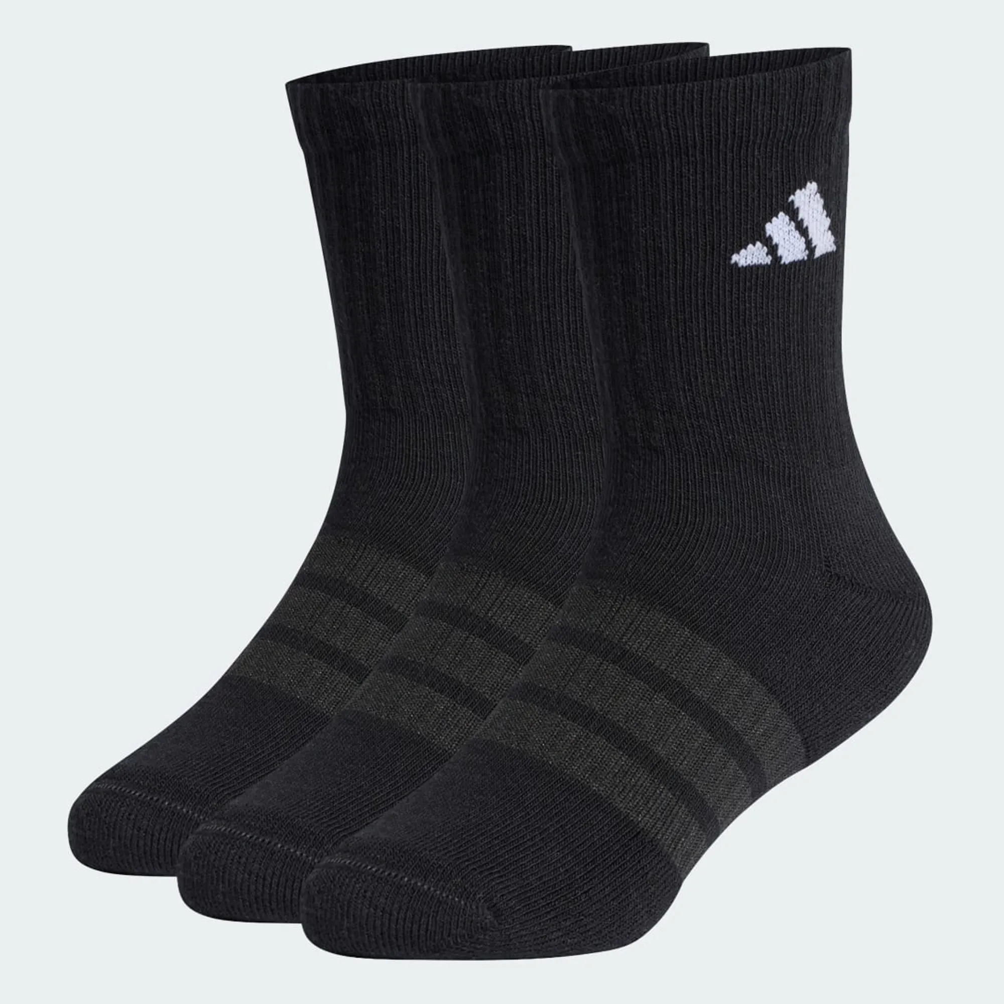 adidas CUSHIONED SPORTSWEAR CREW SOCKS 3 PAIR PACK