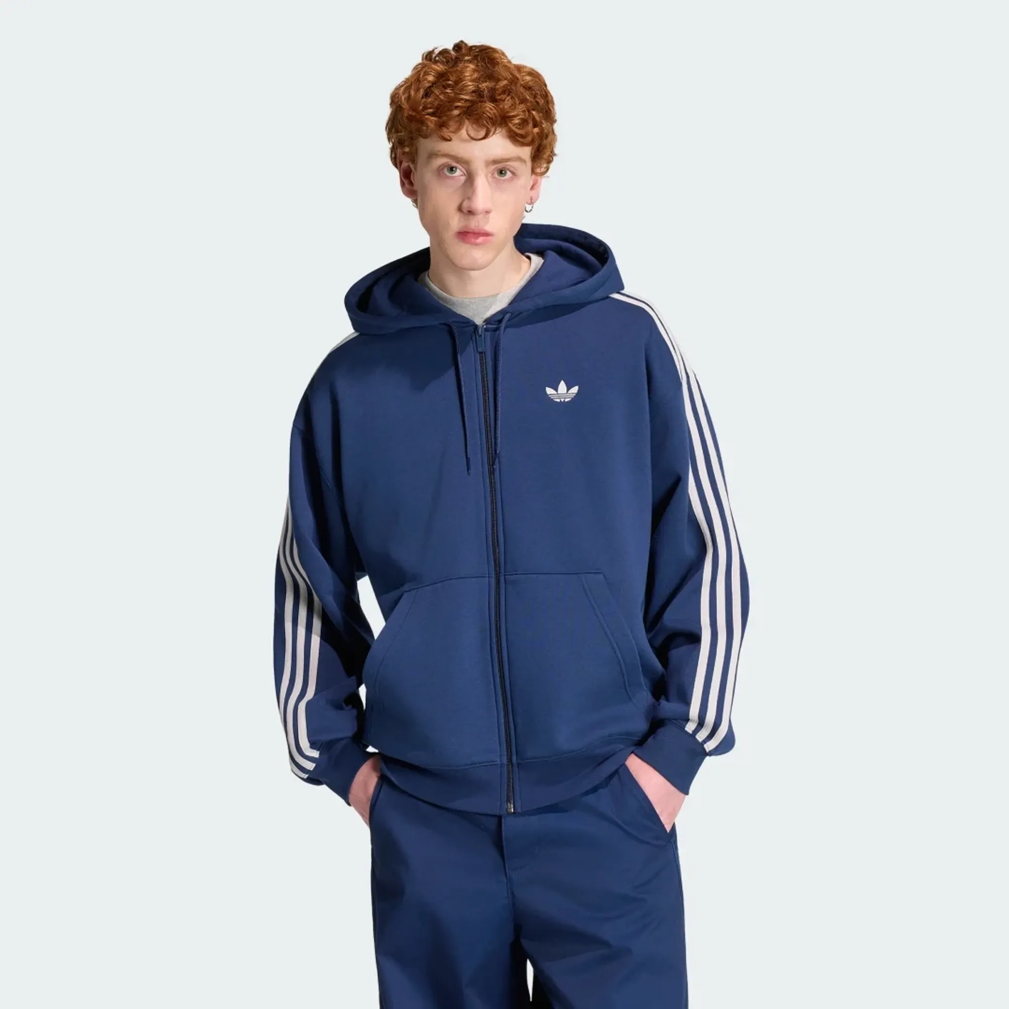 adidas adidas Adicolor Oversize Full-Zip Hoodie