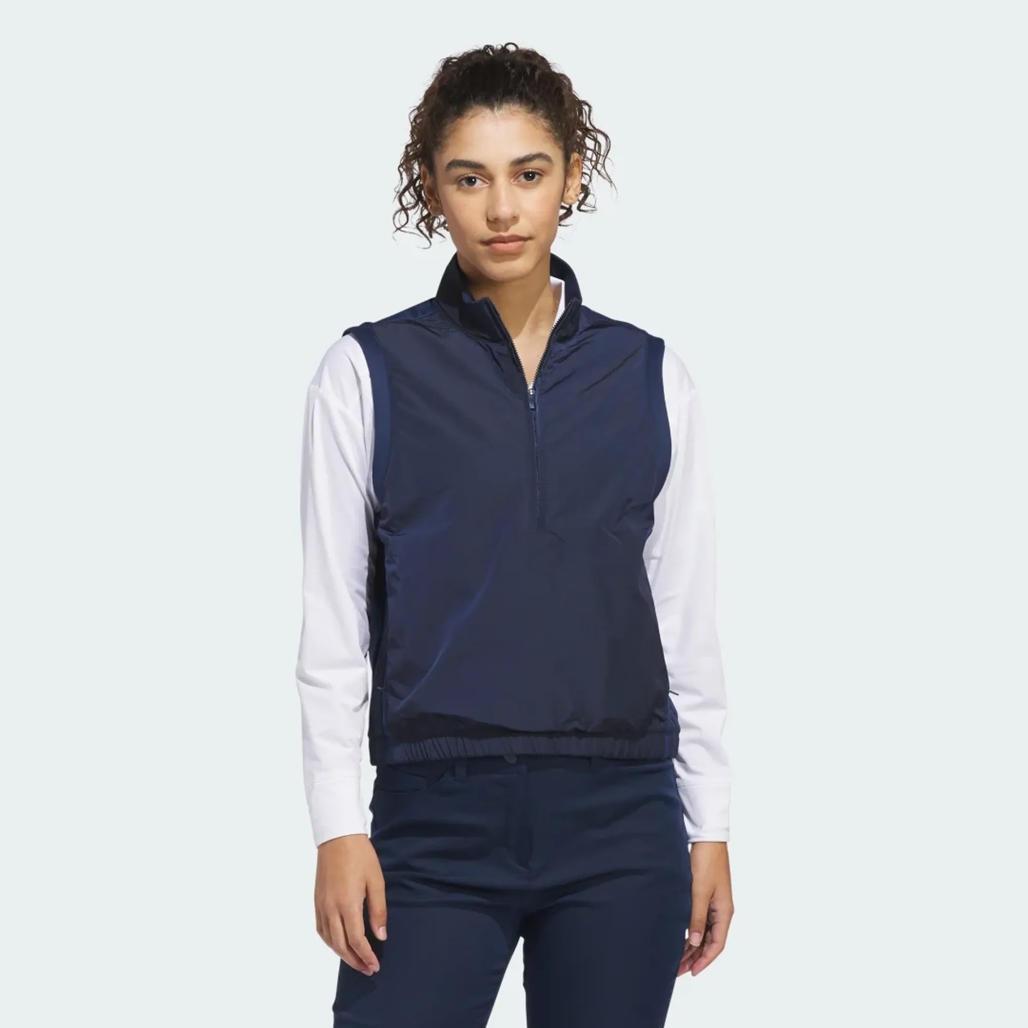 adidas BEYOND THE COURSE CLIMAWARM HALF-ZIP LOOSE VEST