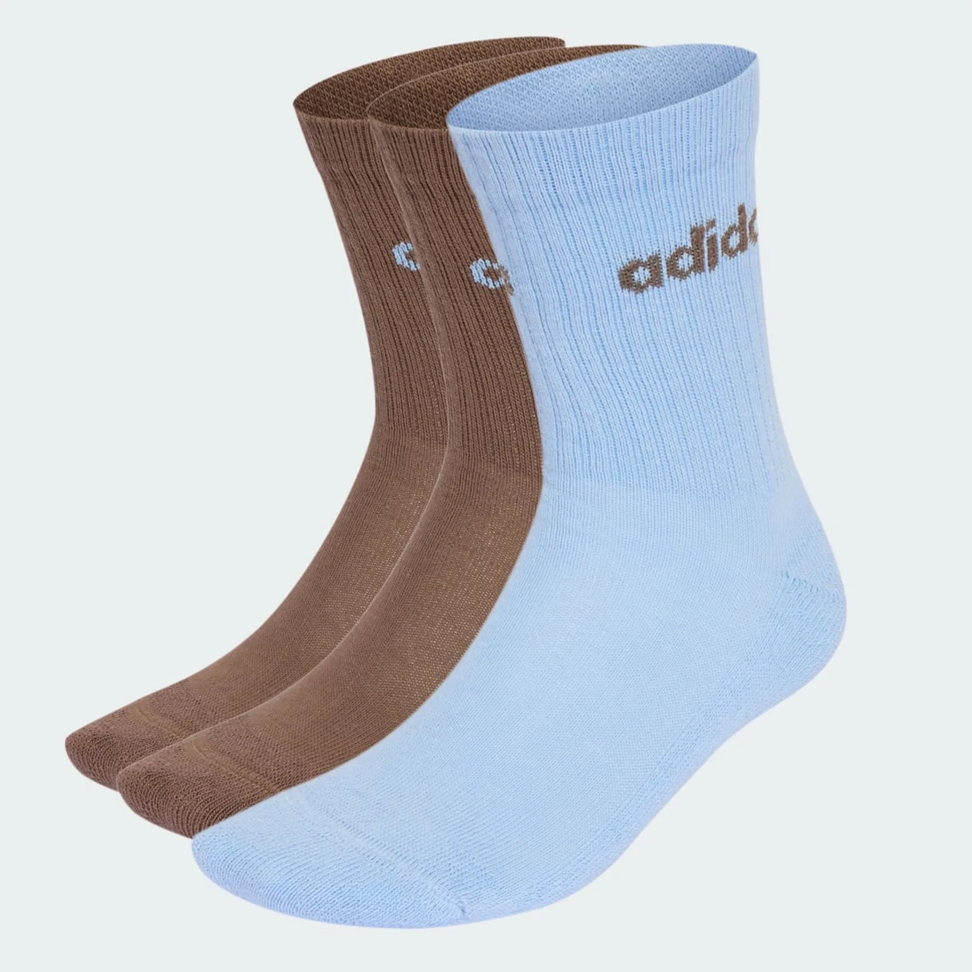 adidas Linear Crew Cushioned Socks 3 Pairs