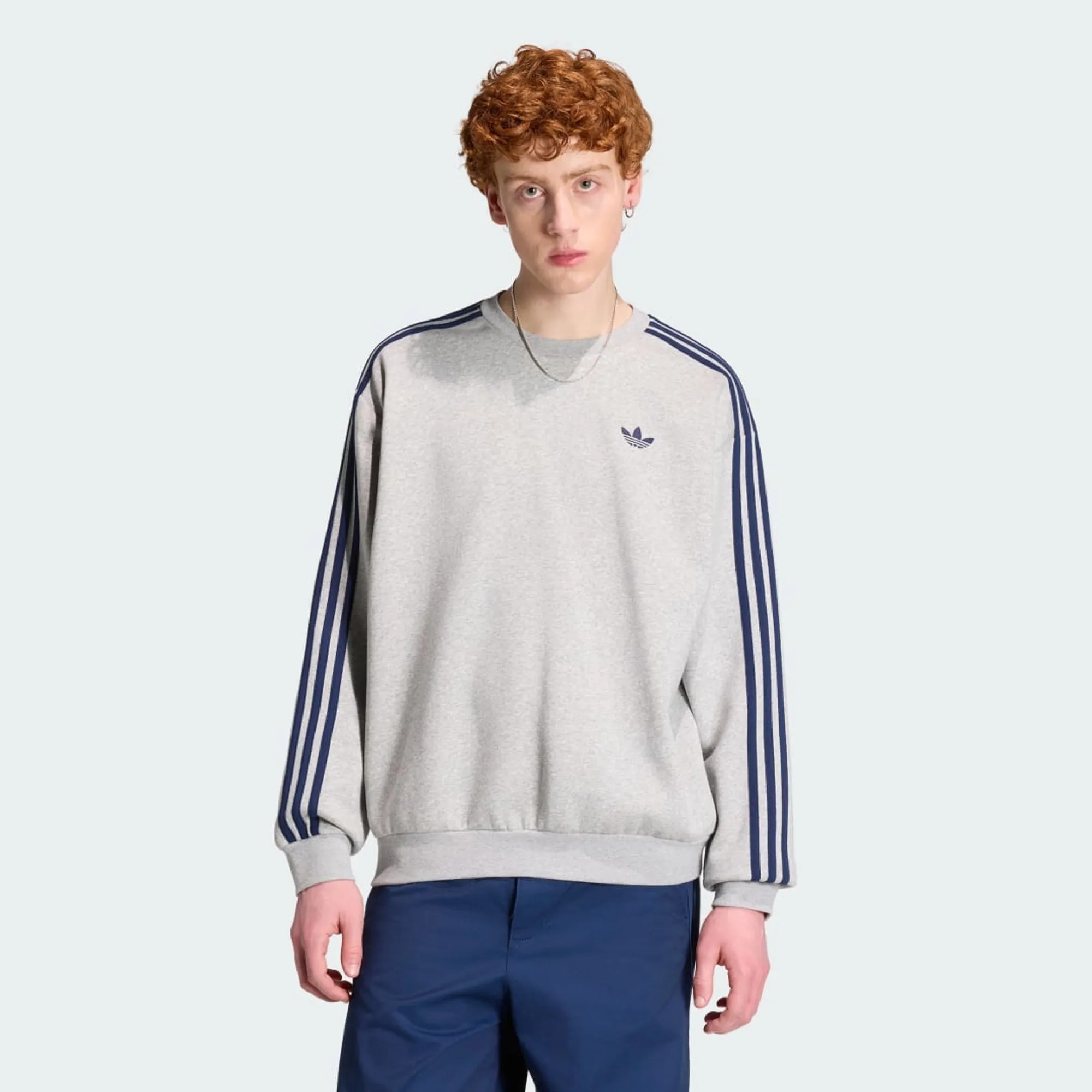 adidas ADICOLOR 3-STRIPES OVERSIZED CREWNECK