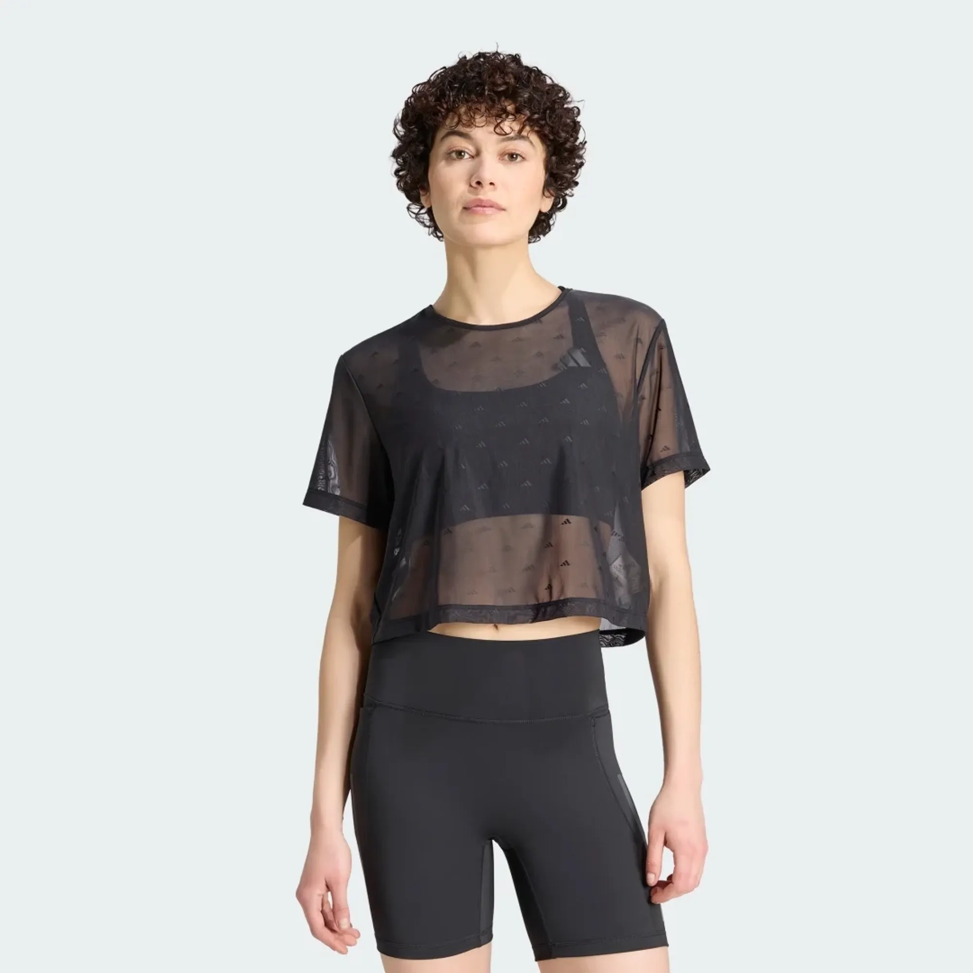 adidas PrimeLift Essentials Workout Boxy Mesh T-Shirt