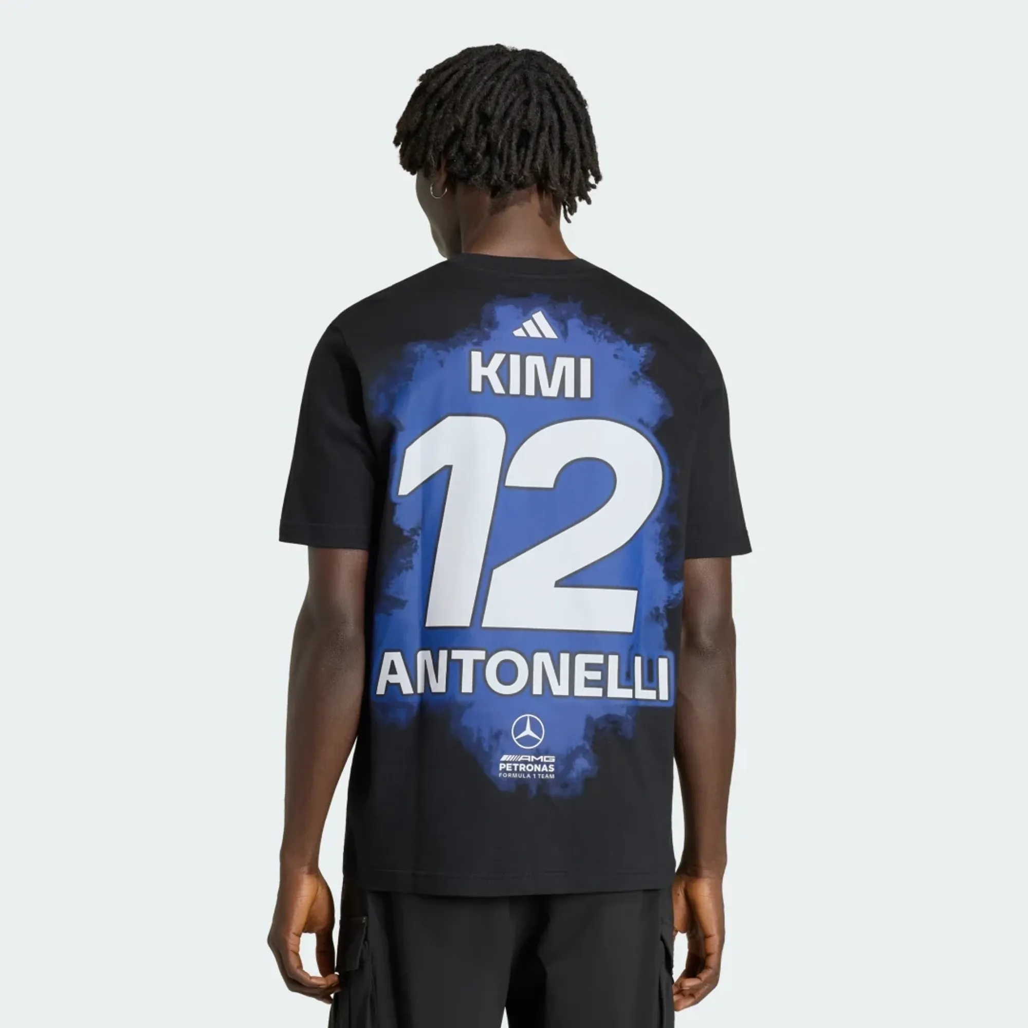 adidas MERCEDES - AMG PETRONAS FORMULA 1 TEAM KIMI ANTONELLI NAME &amp; NUMBER T-Shirt