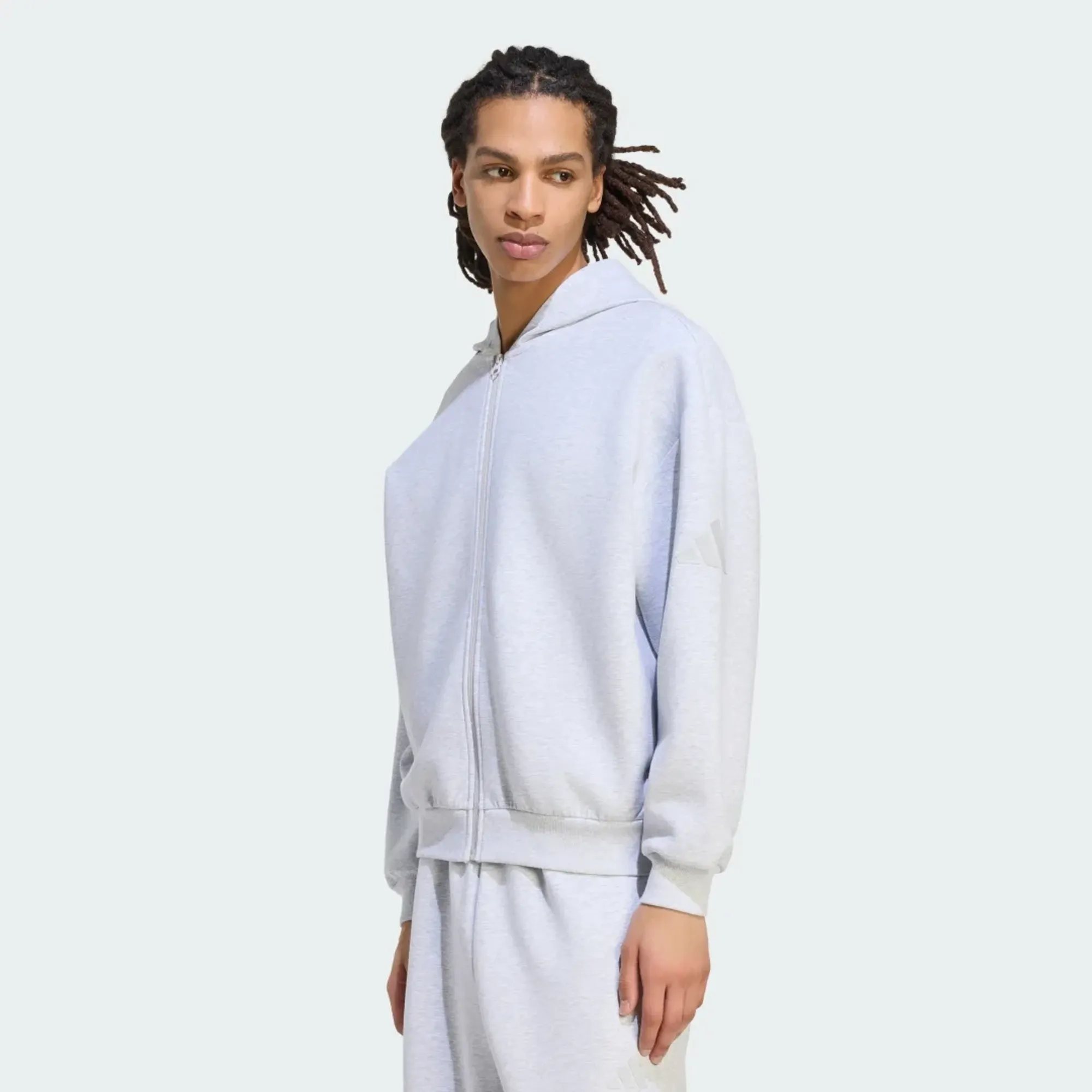 adidas SOFT LUX FULL-ZIP HOODIE