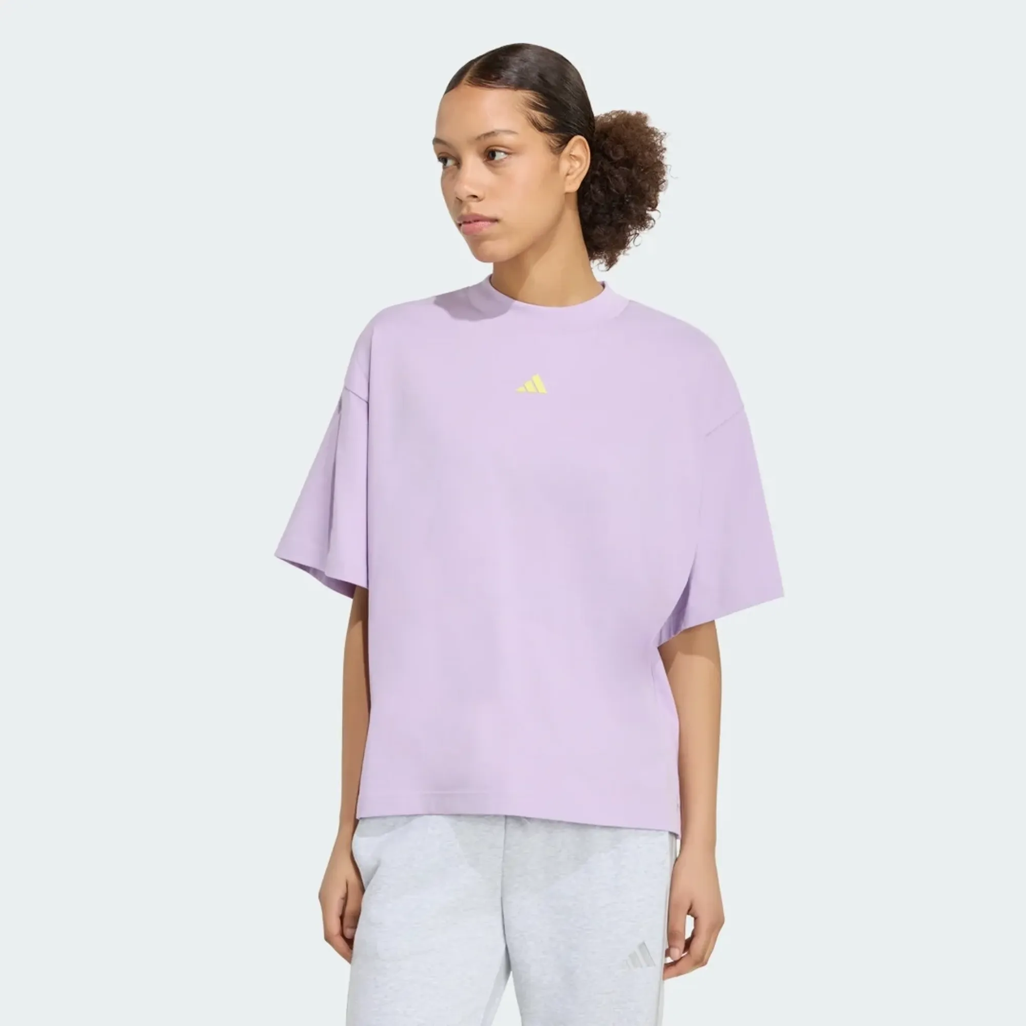 adidas 3-Stripes Studio T-Shirt