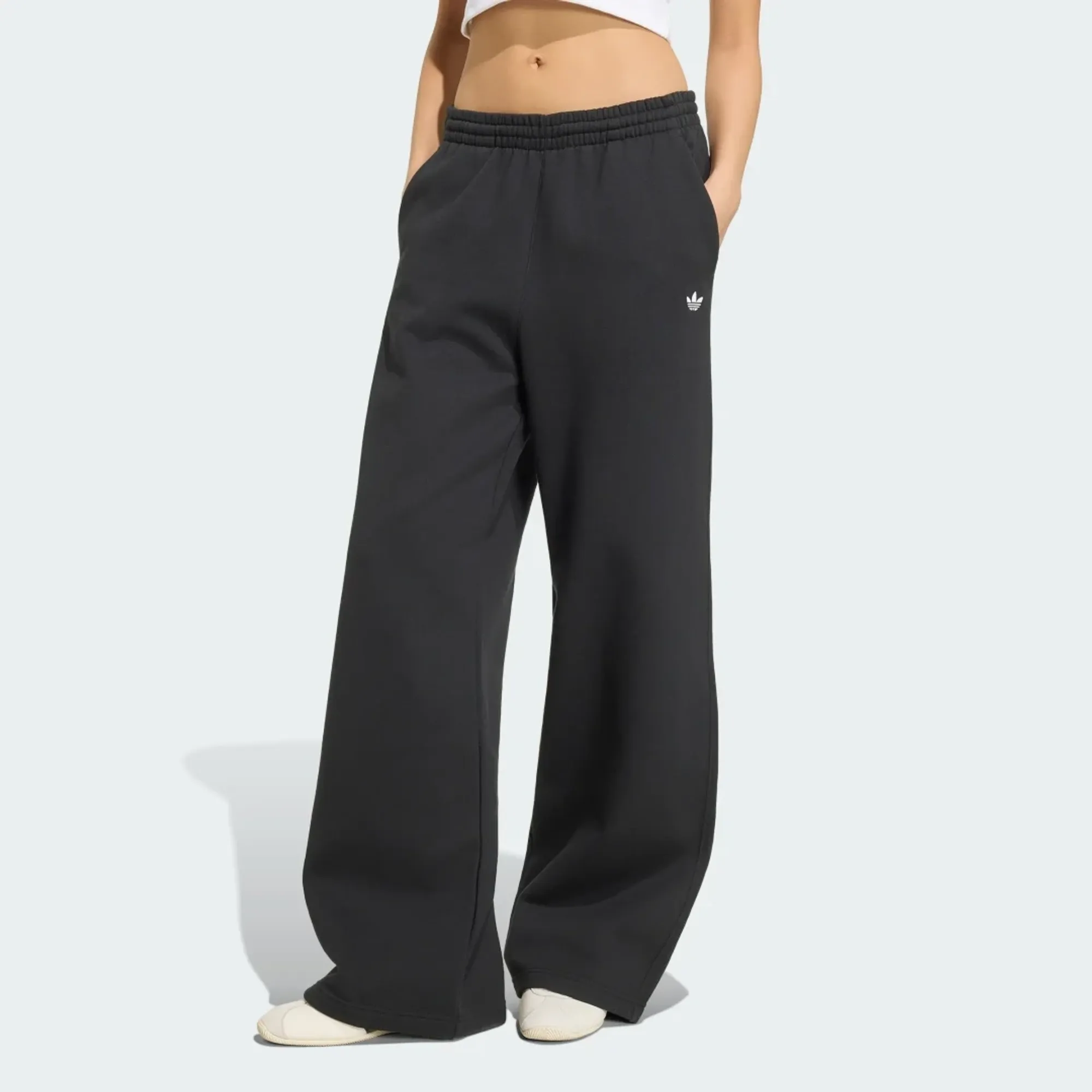 adidas ESSENTIALS WIDE LEG PANT FLEECE