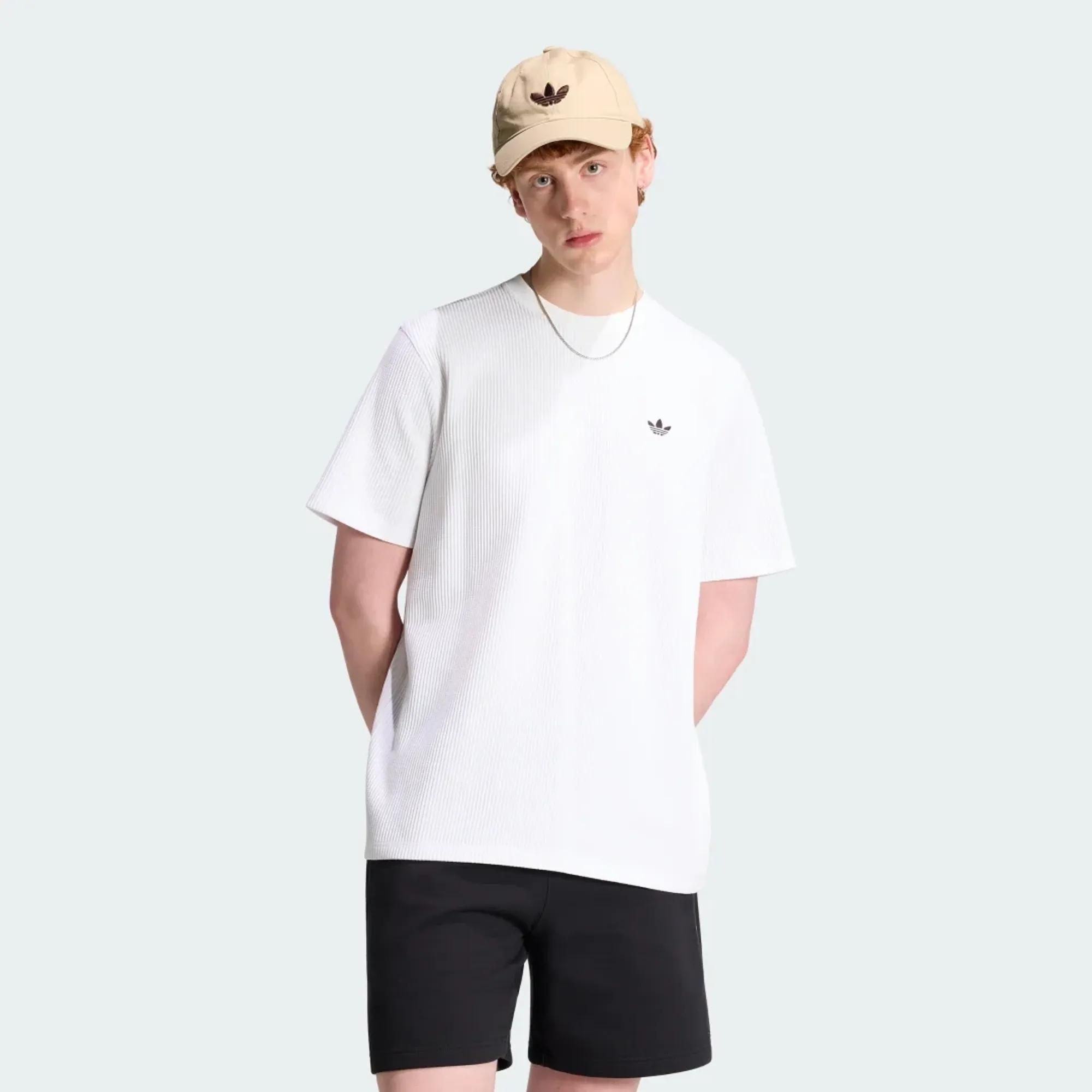 adidas TREFOIL ESSENTIALS WAFFLE T-SHIRT