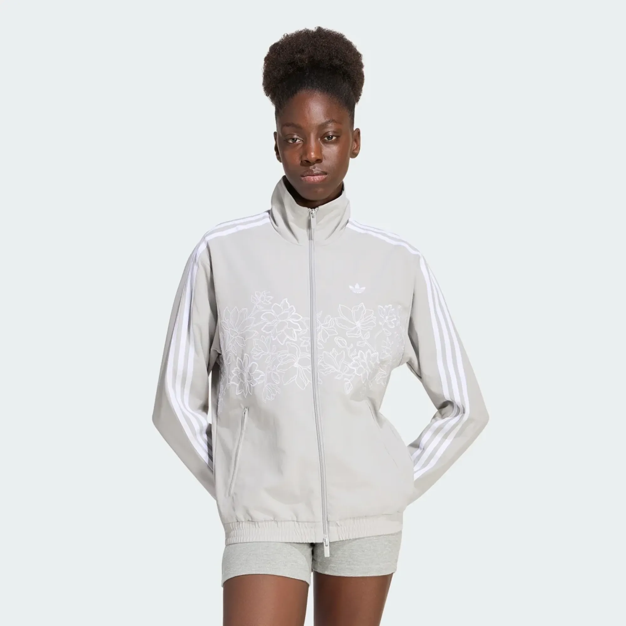 adidas FLORAL GFX FIREBIRD LOOSE TRACK JACKET