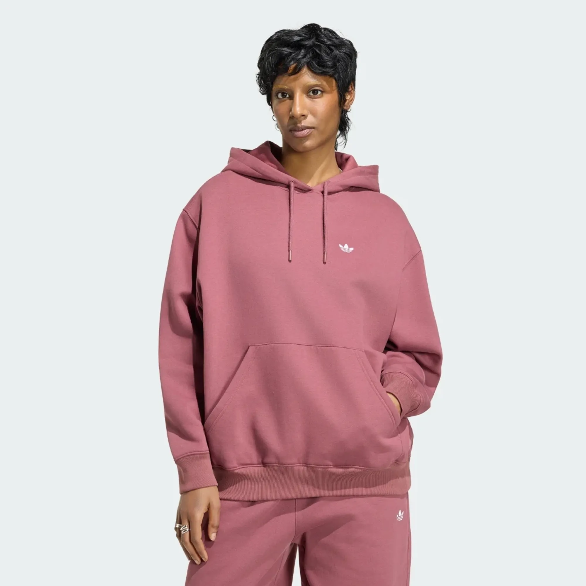 adidas ESSENTIALS OVERSIZED FLEECE HOODIE