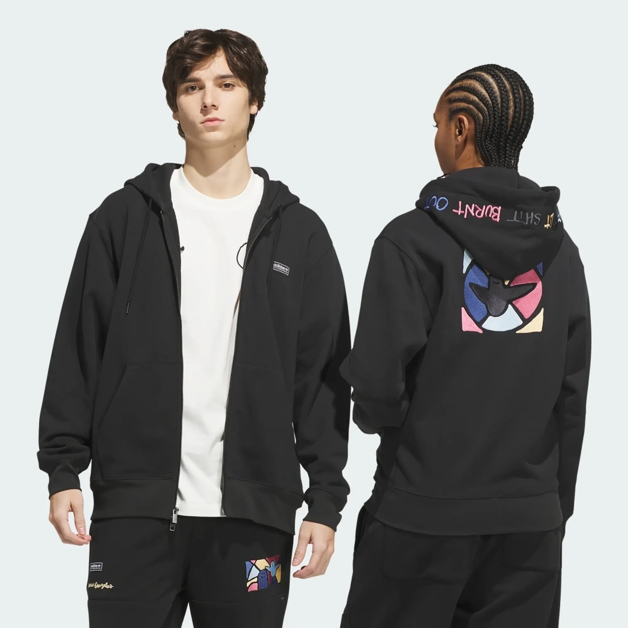 adidas SKATEBOARDING x MARK GONZALES GRAPHIC HOODIE